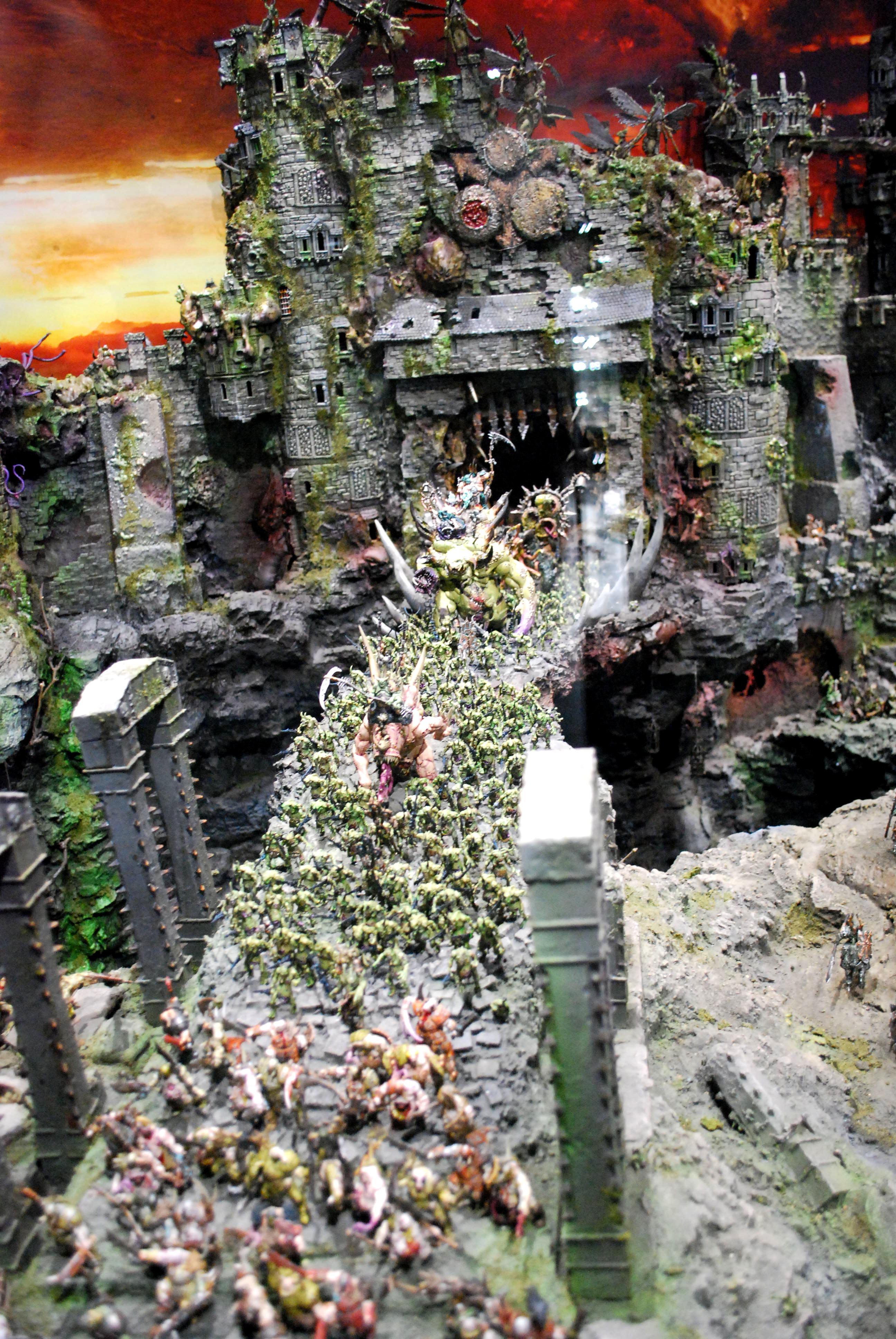 Army, Daemons, Diorama, Display Board, Games Workshop, Nurgle