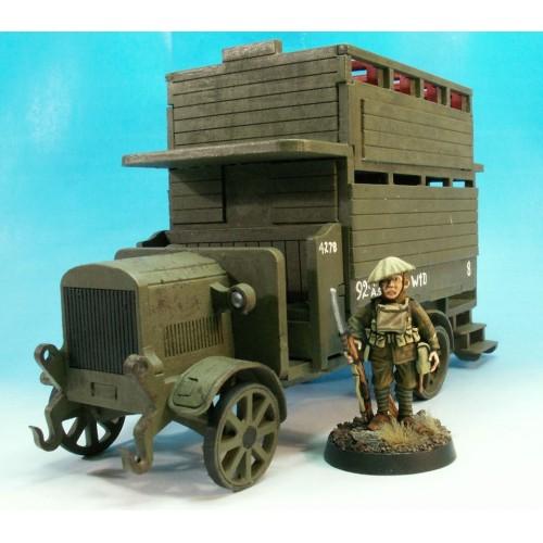 Civilian, Laser Cut, Mdf, Truck, Wwi