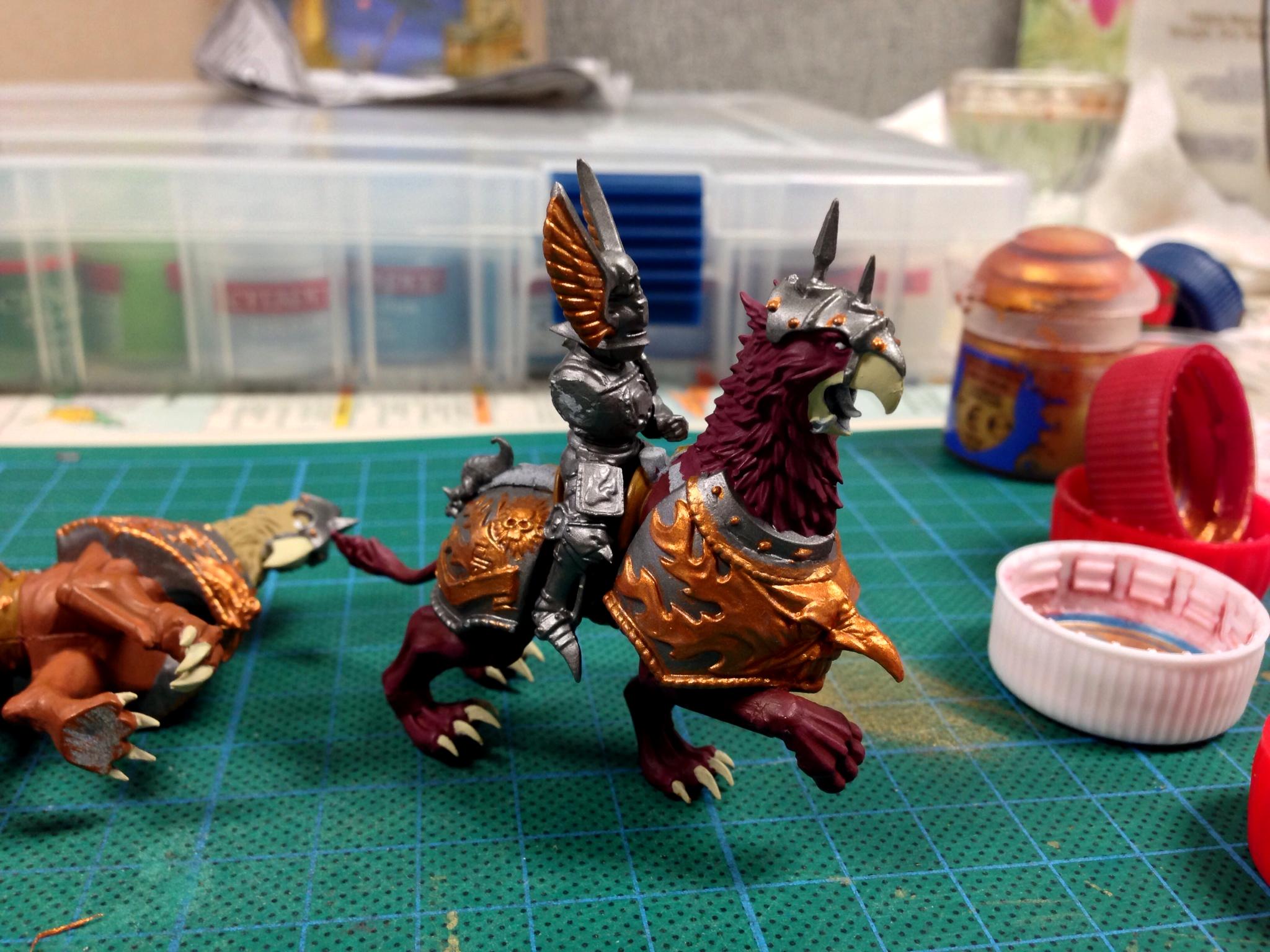 Demigryph Knight WIP