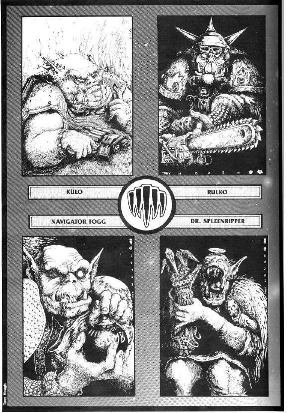 1988, Chapter Approved, Copyright Games Workshop, Orks, Retro Review, Rogue Trader, Space Wolves