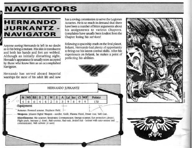 1988, Chapter Approved, Copyright Games Workshop, Imperium, Navigator, Retro Review, Rogue Trader
