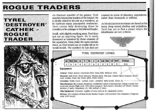 1988, Chapter Approved, Copyright Games Workshop, Imperium, Retro Review, Rogue Trader