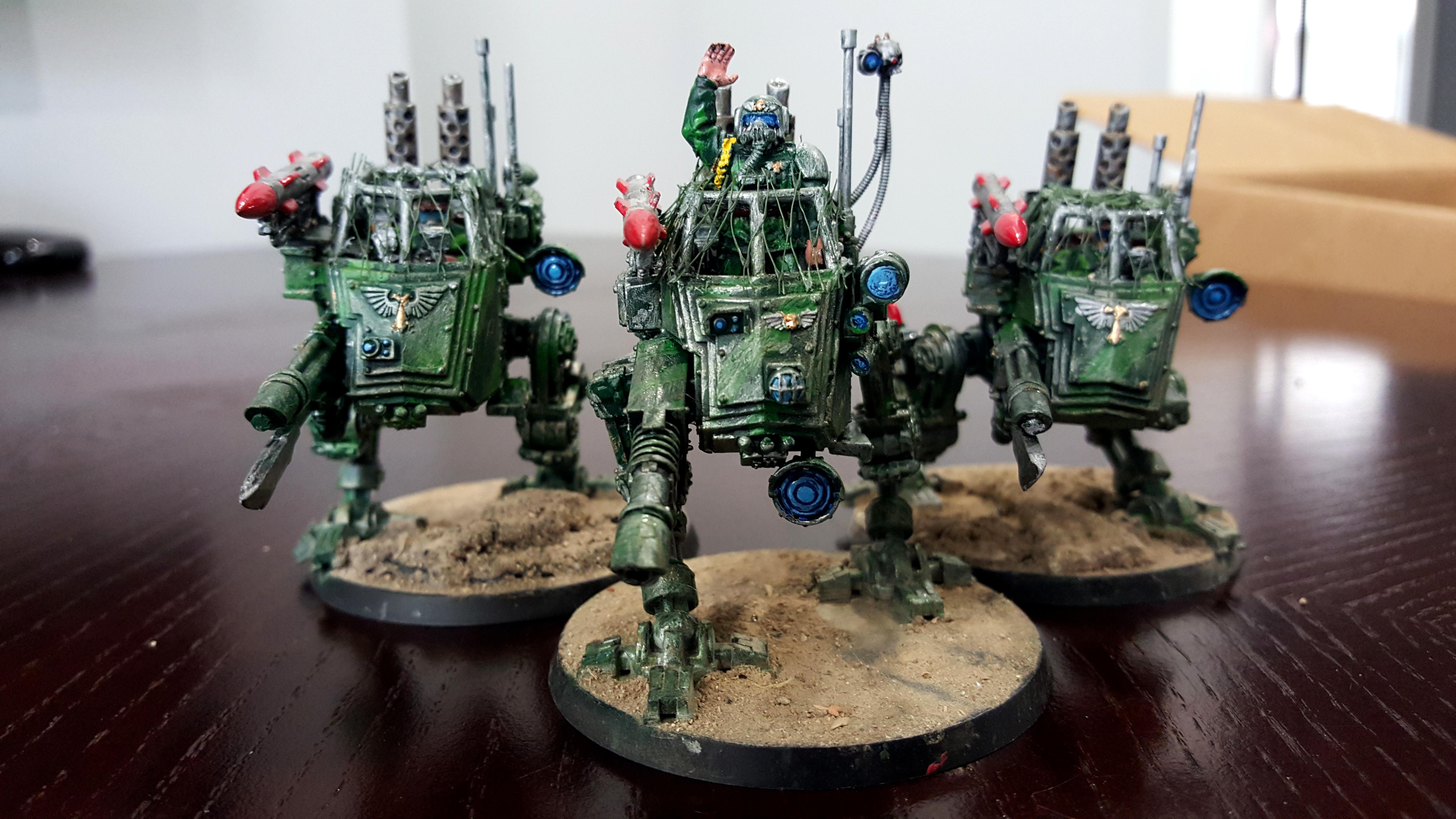 Scout Sentinels, Testors Painted Army