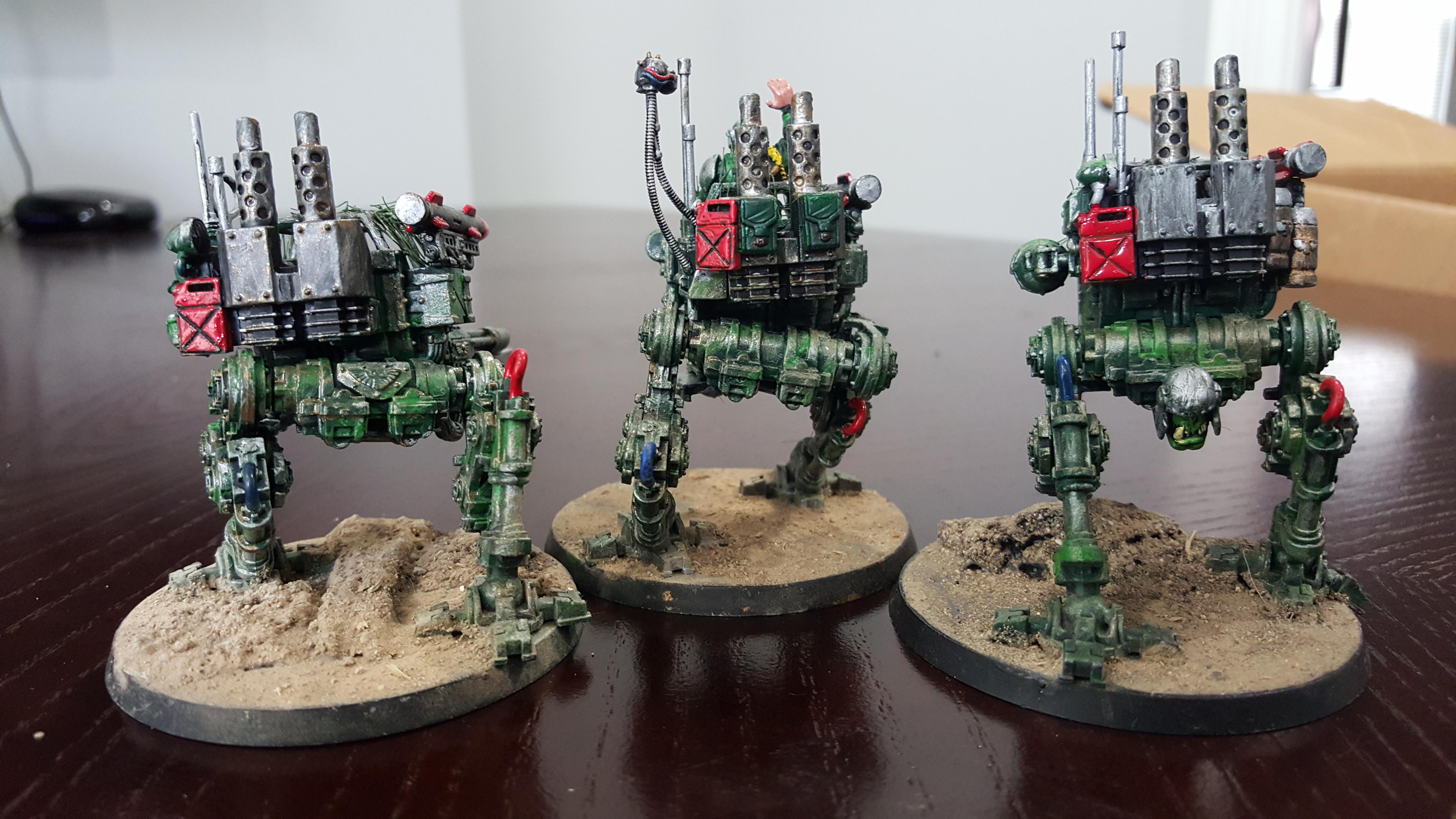 Scout Sentinels, Testors Painted Army