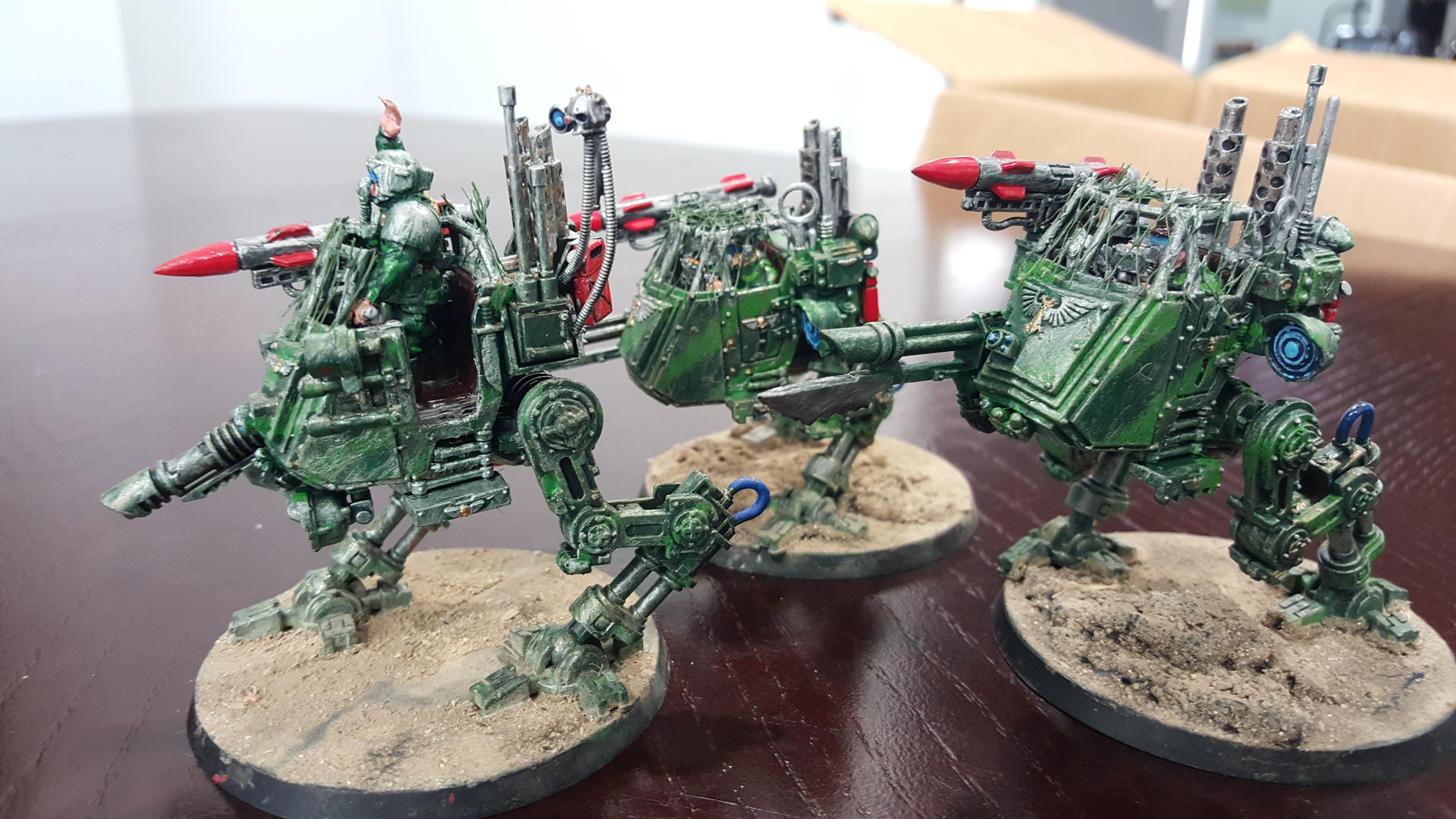Scout Sentinels, Testors Painted Army