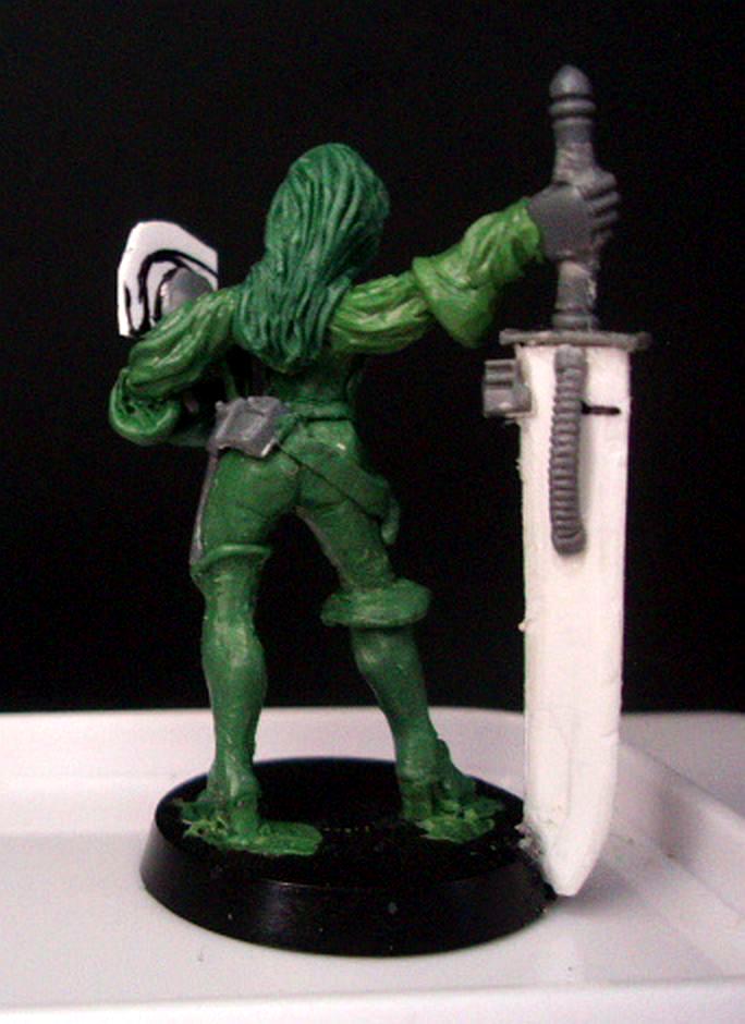 Command Squad, Conversion, Imperial Guard, Sculpting, Warhammer 40,000