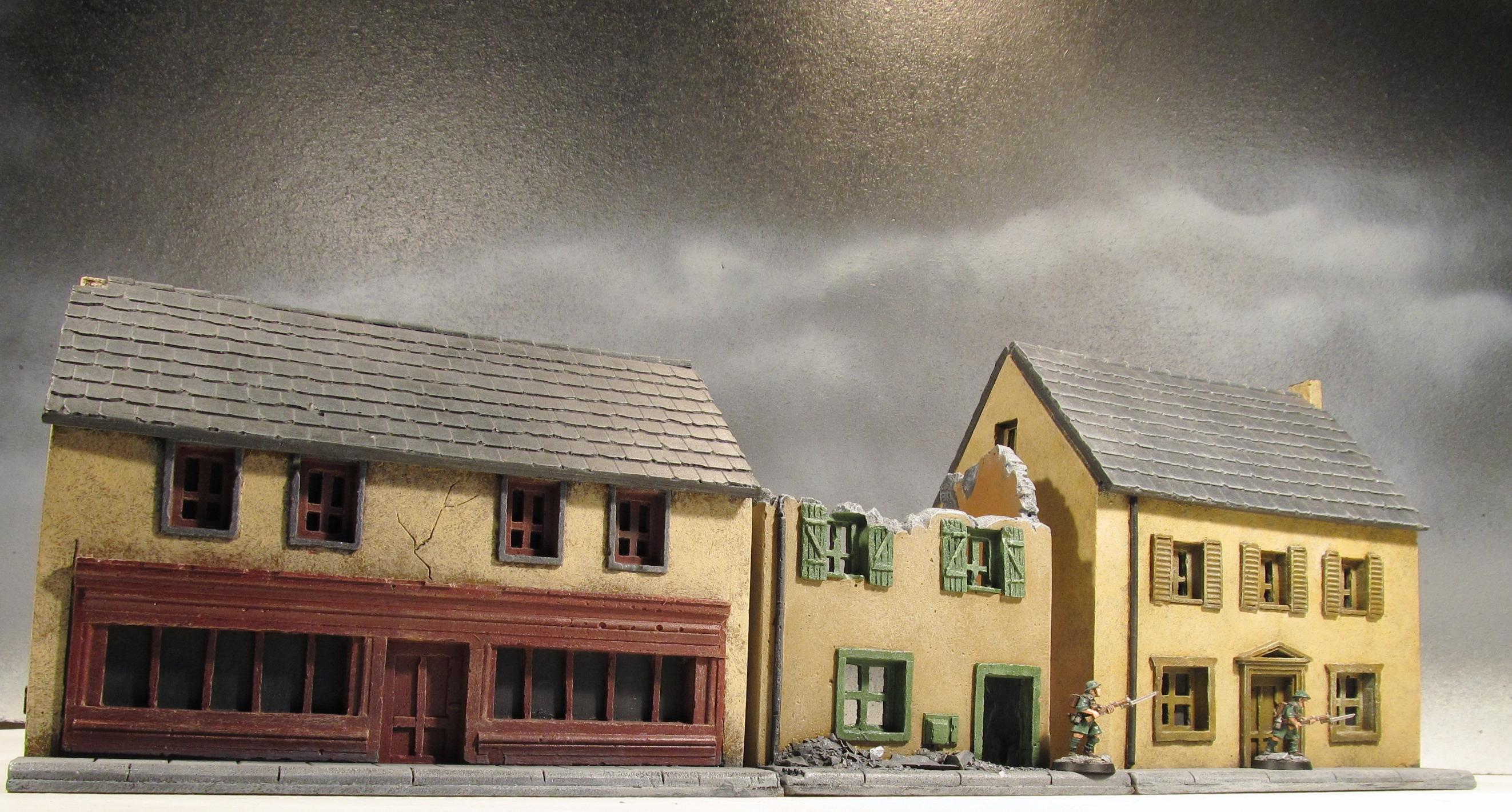 28mm, World War 2, 28mm WW2 Ruins