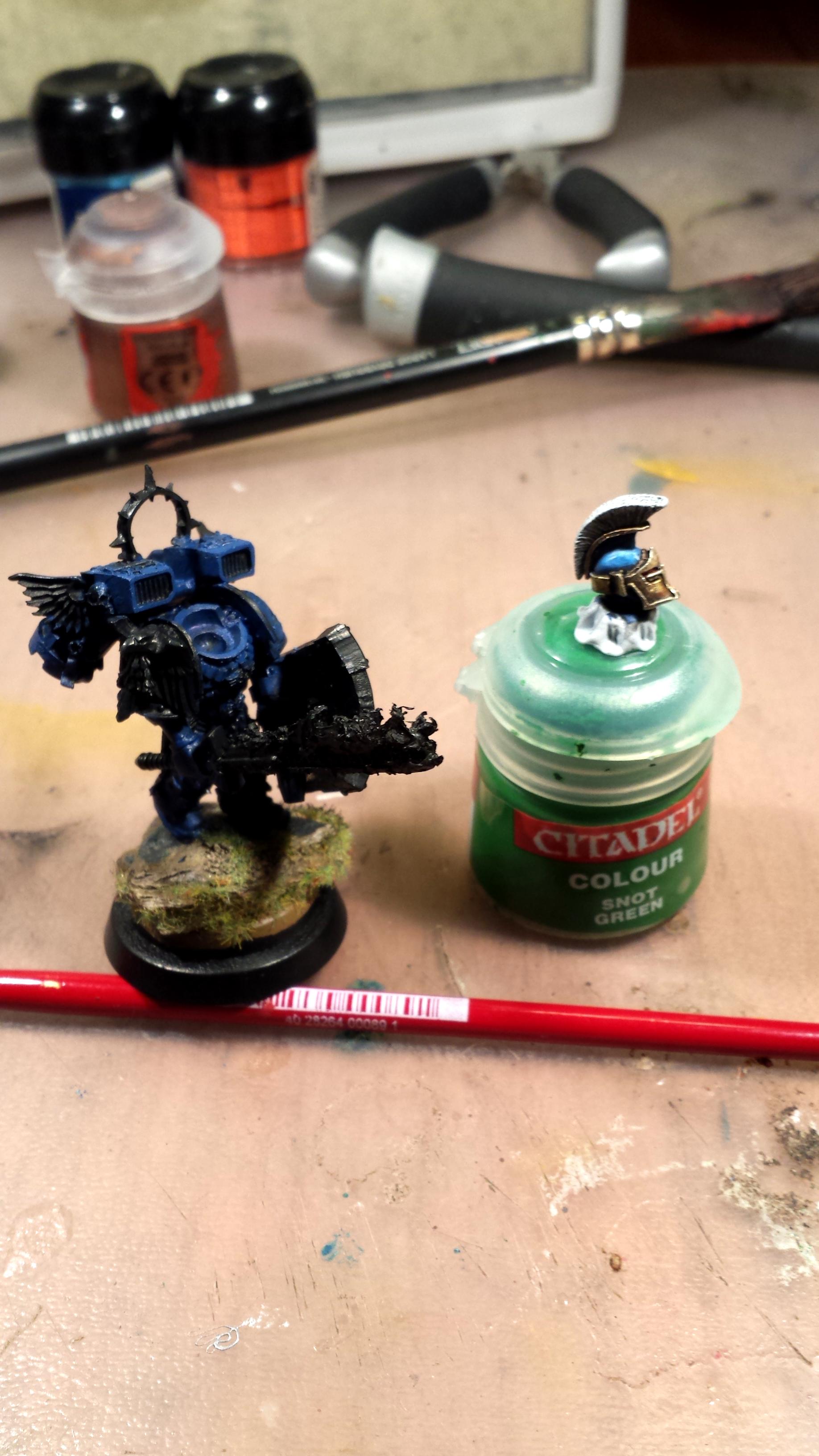 Ultramarines Captain WIP