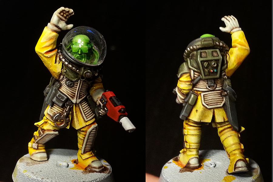 Astronaut, Hazmat Suit, Necromunda