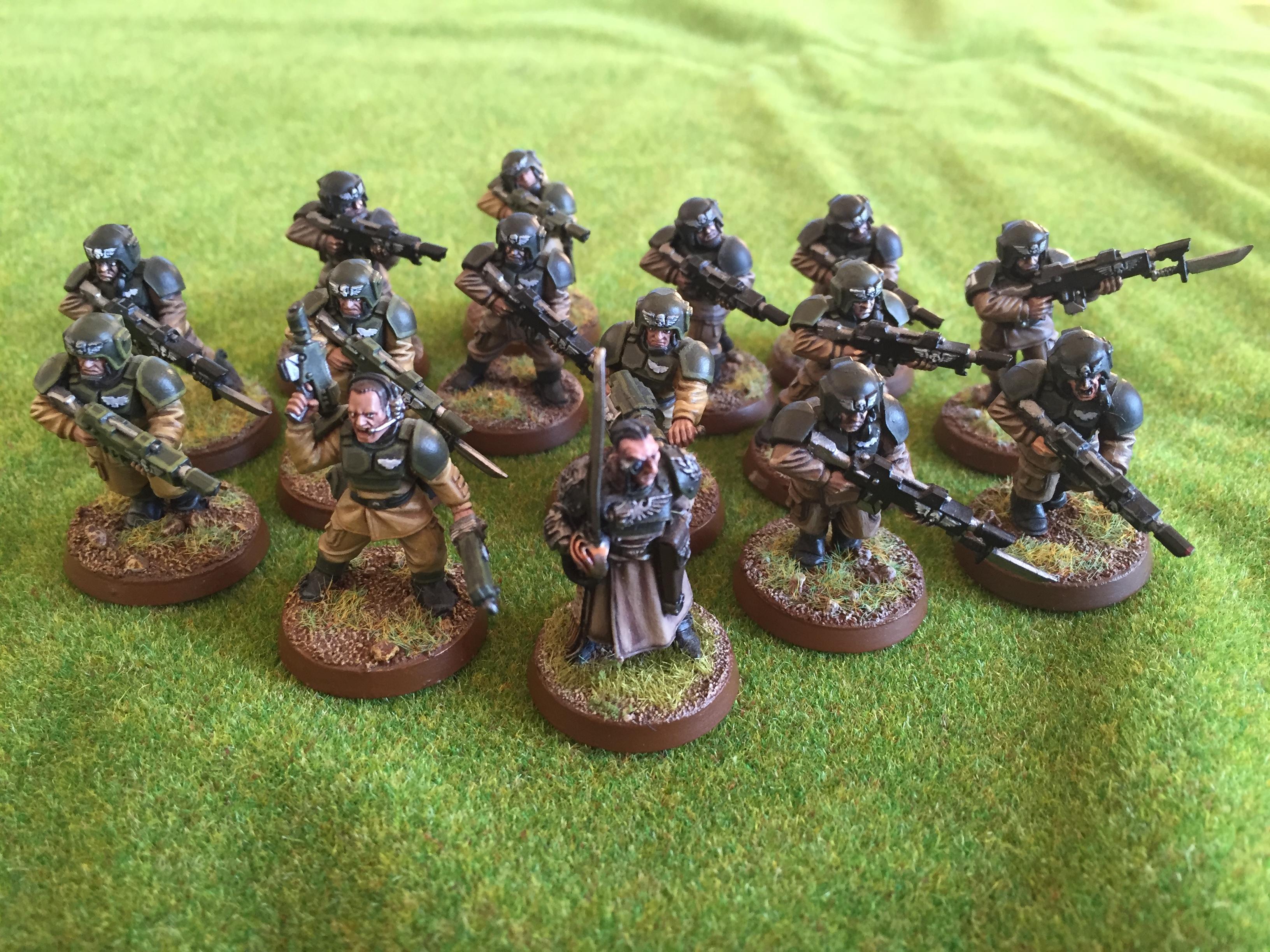 The painted army so far