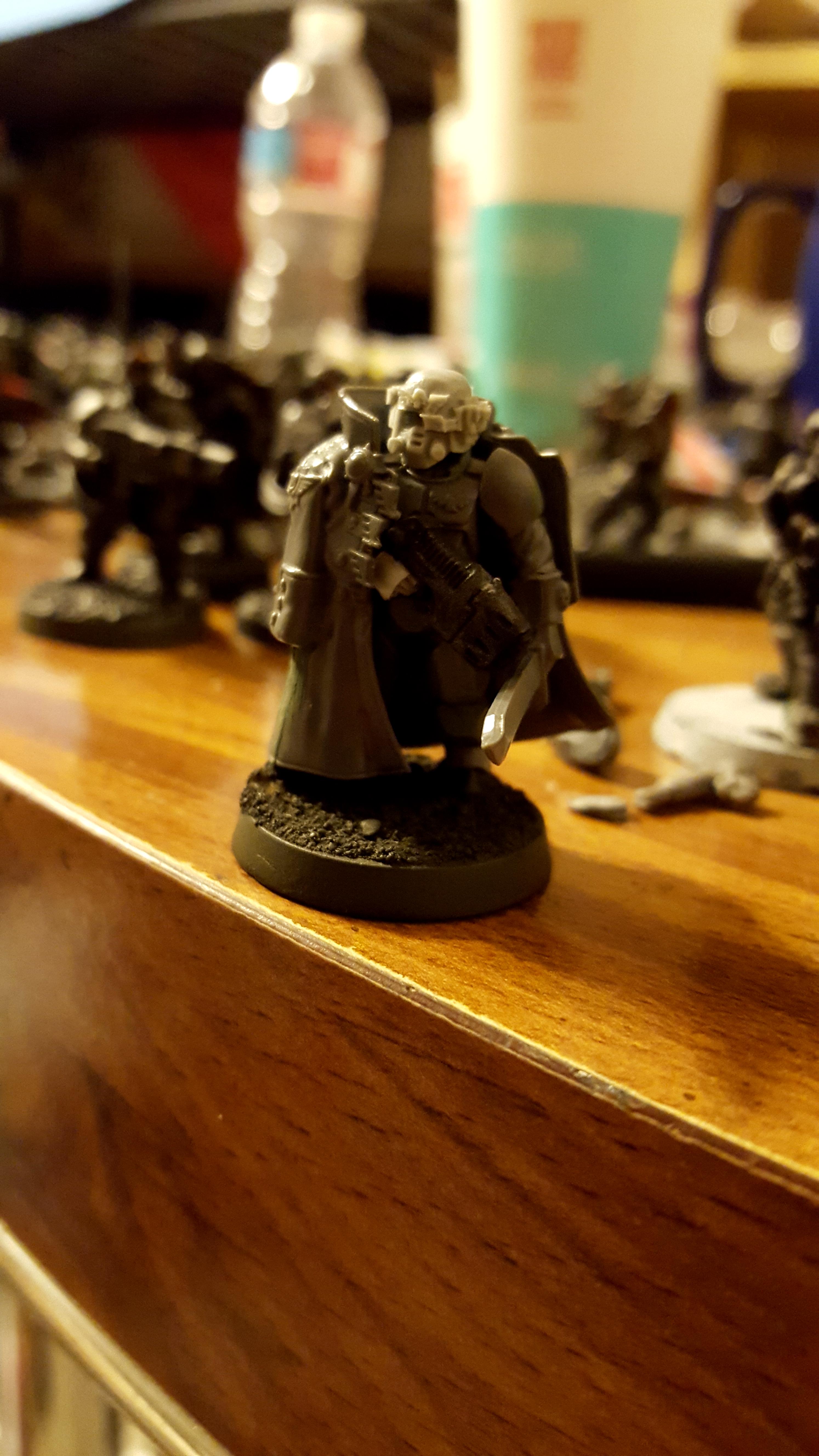 Greenstuff, Kasrkin, Kasrkins, Scion, Scions, Tempestor Prime, Work In Progress