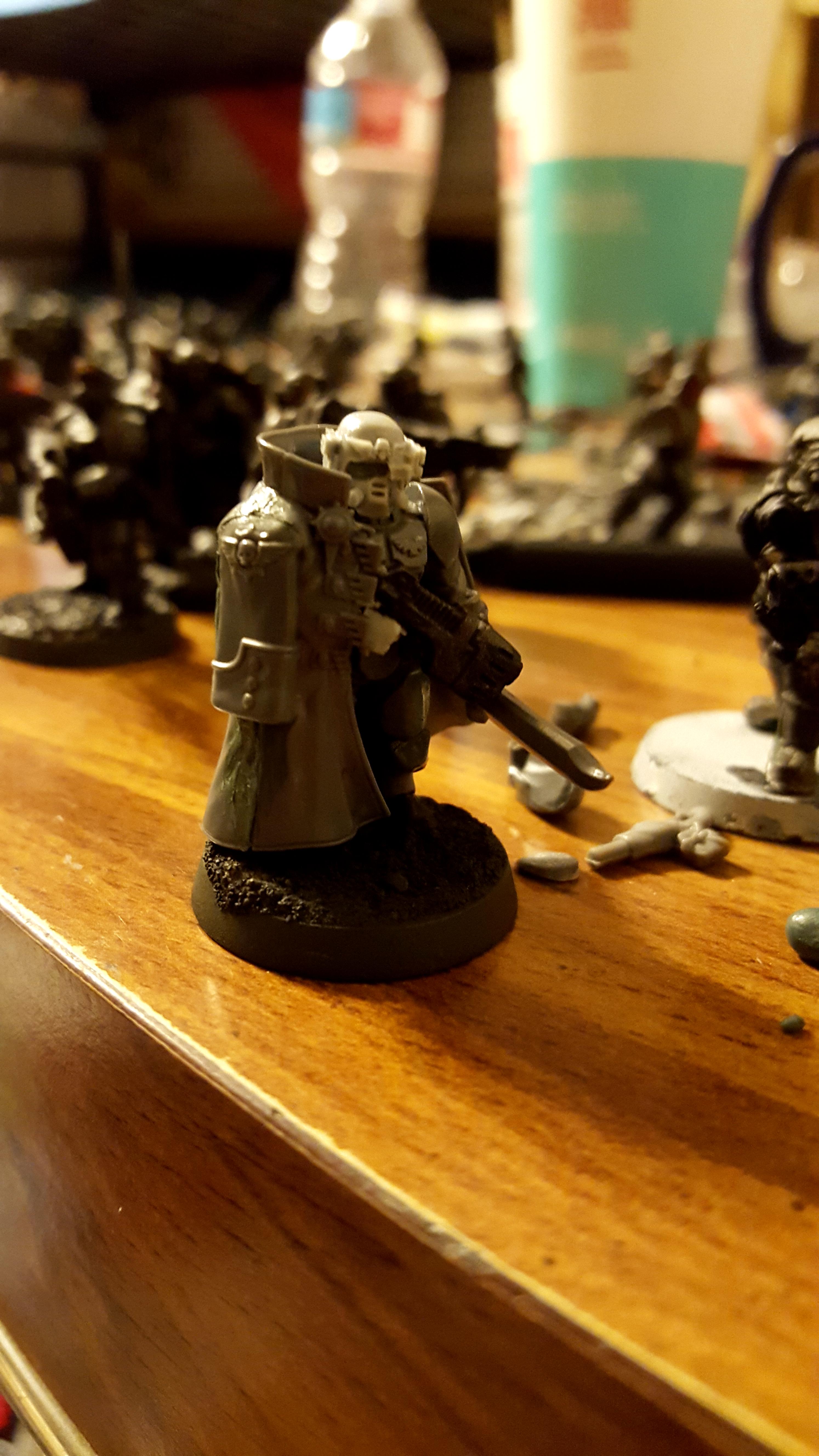 Greenstuff, Kasrkin, Kasrkins, Scion, Scions, Tempestor Prime, Work In Progress