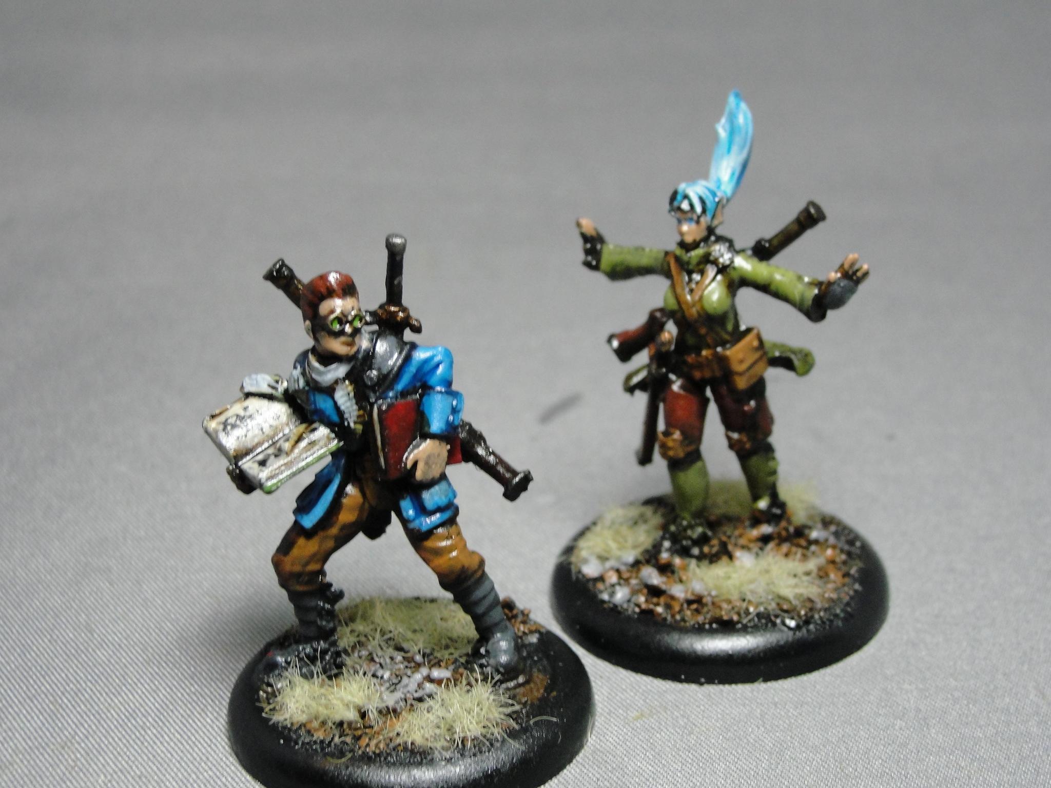 Warmachine, Hordes, Minions, Mercenaries, Lynus, Edrea, Lynus Wesselbaum, Edrea Lloryrr