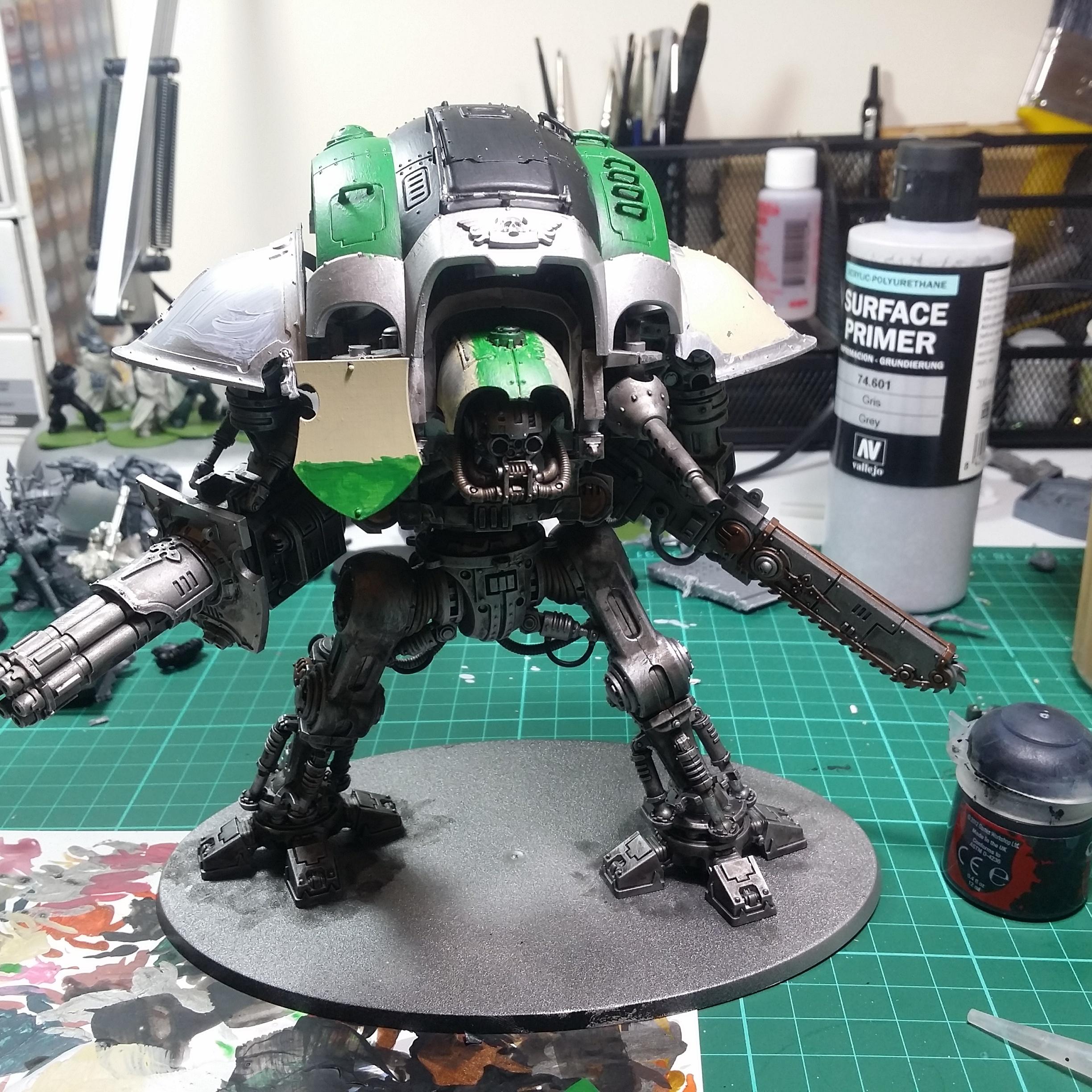 Imperial Knight heraldry WIP