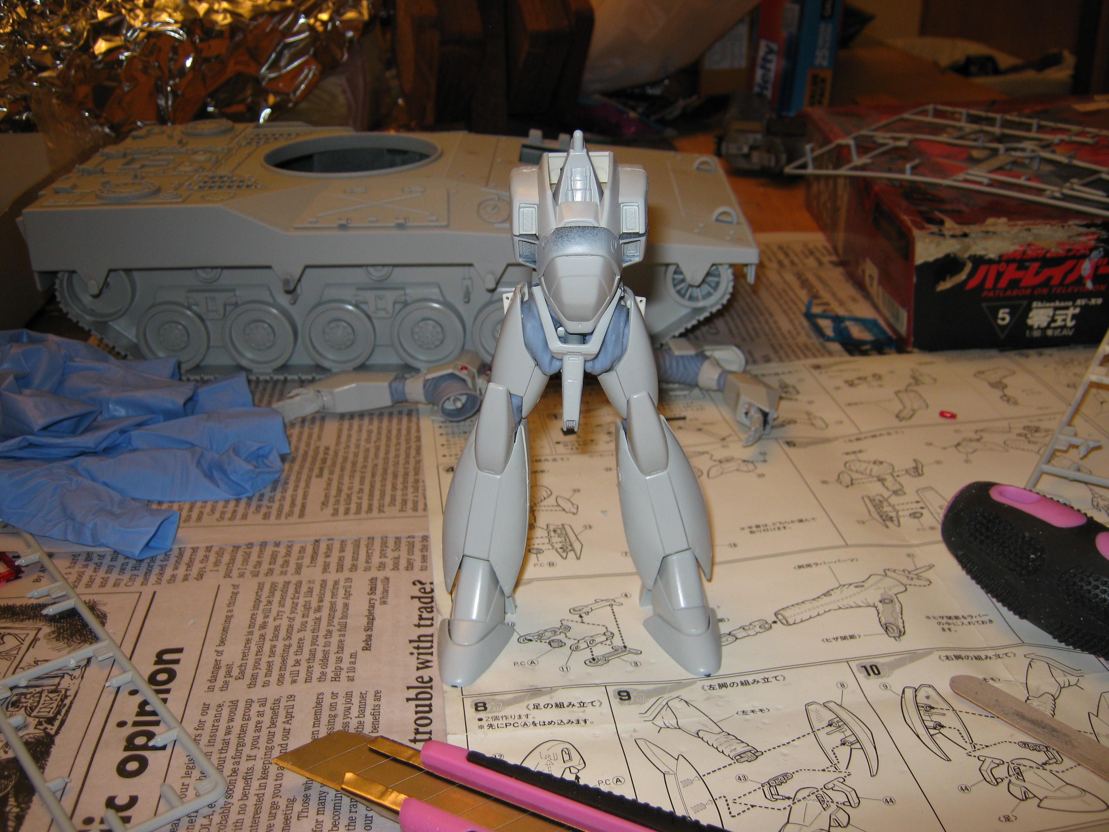 Anime, Conversion, Dark Age Of Technology, Mecha, Patlabor, Walker