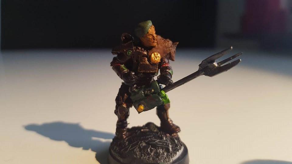the leader with the plasma caster