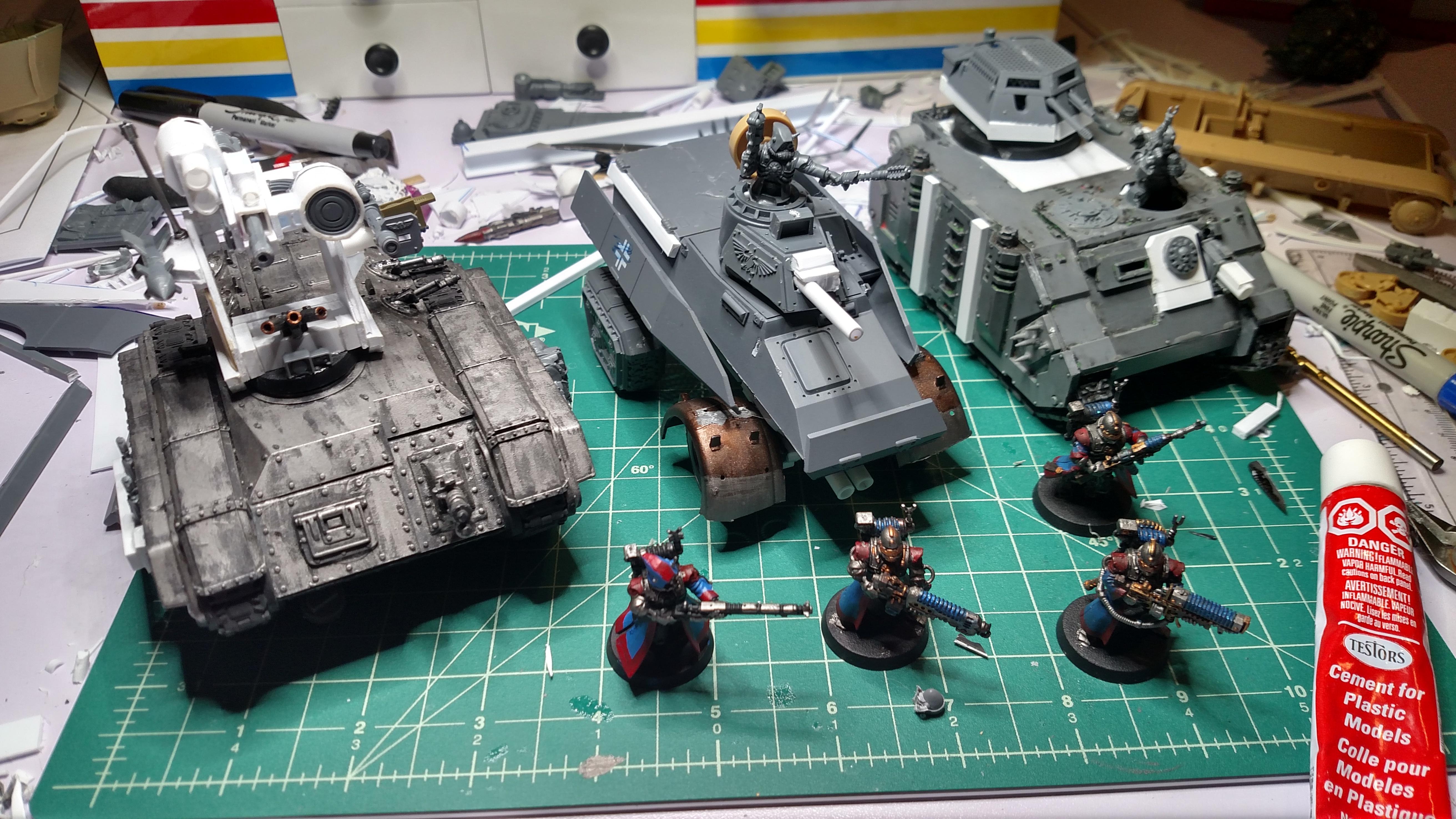 Dust Axis &quot;Chimera&quot; WIP comparison pic. 