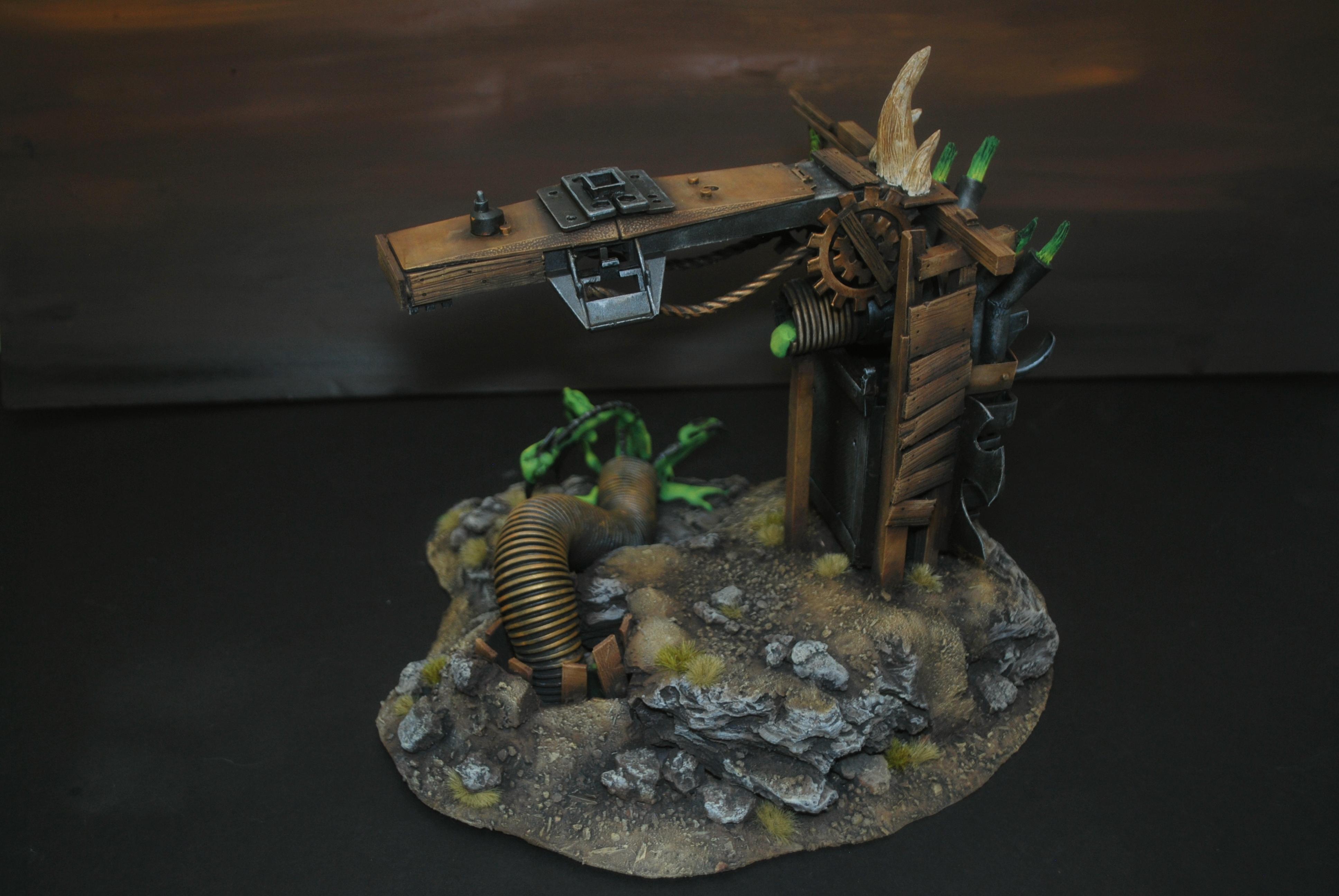 Cryx, Necrons, Scratch Build, Terrain, Warhammer 40,000, Warmachine