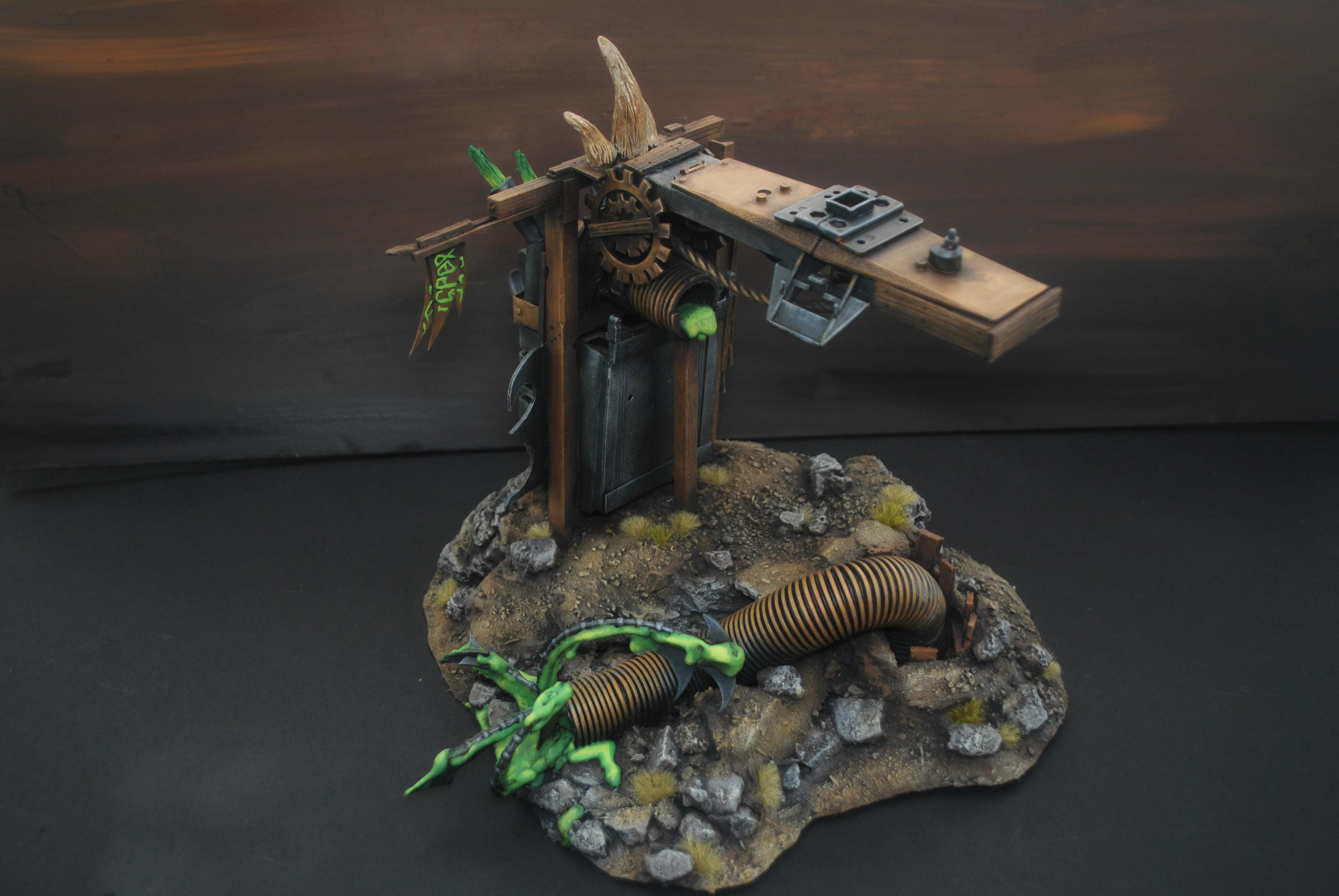 Cryx, Necrons, Scratch Build, Terrain, Warhammer 40,000, Warmachine