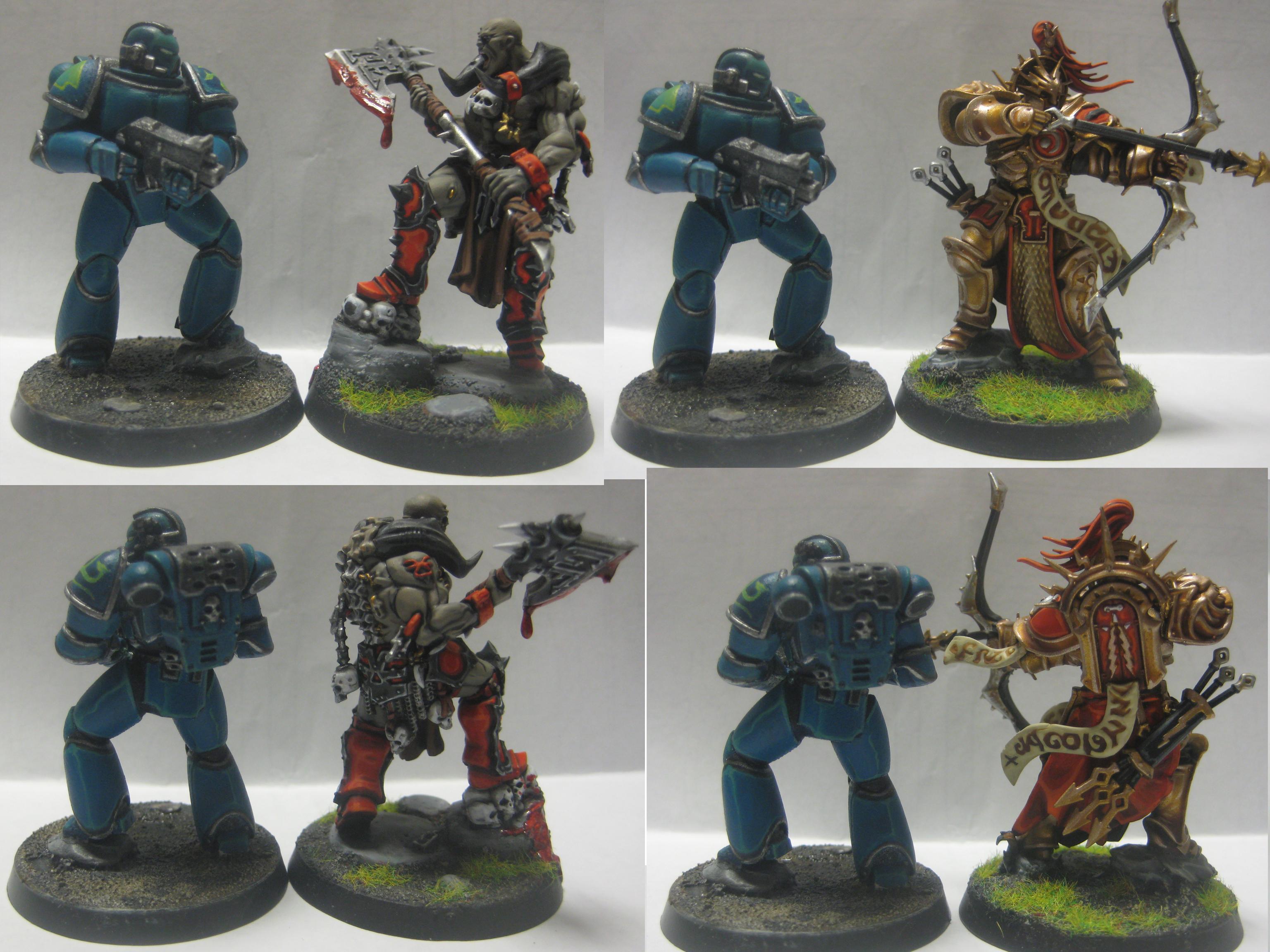 artscale marine vs AoS minis