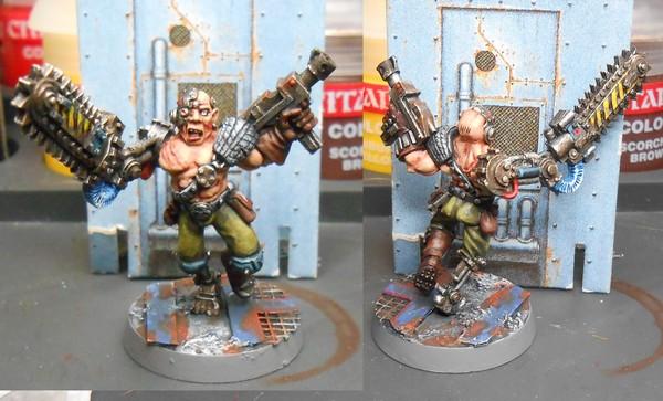 Cyborg, Gang, Ganger, Guild, Guilder, Necromunda, Pit Slave, Servitors