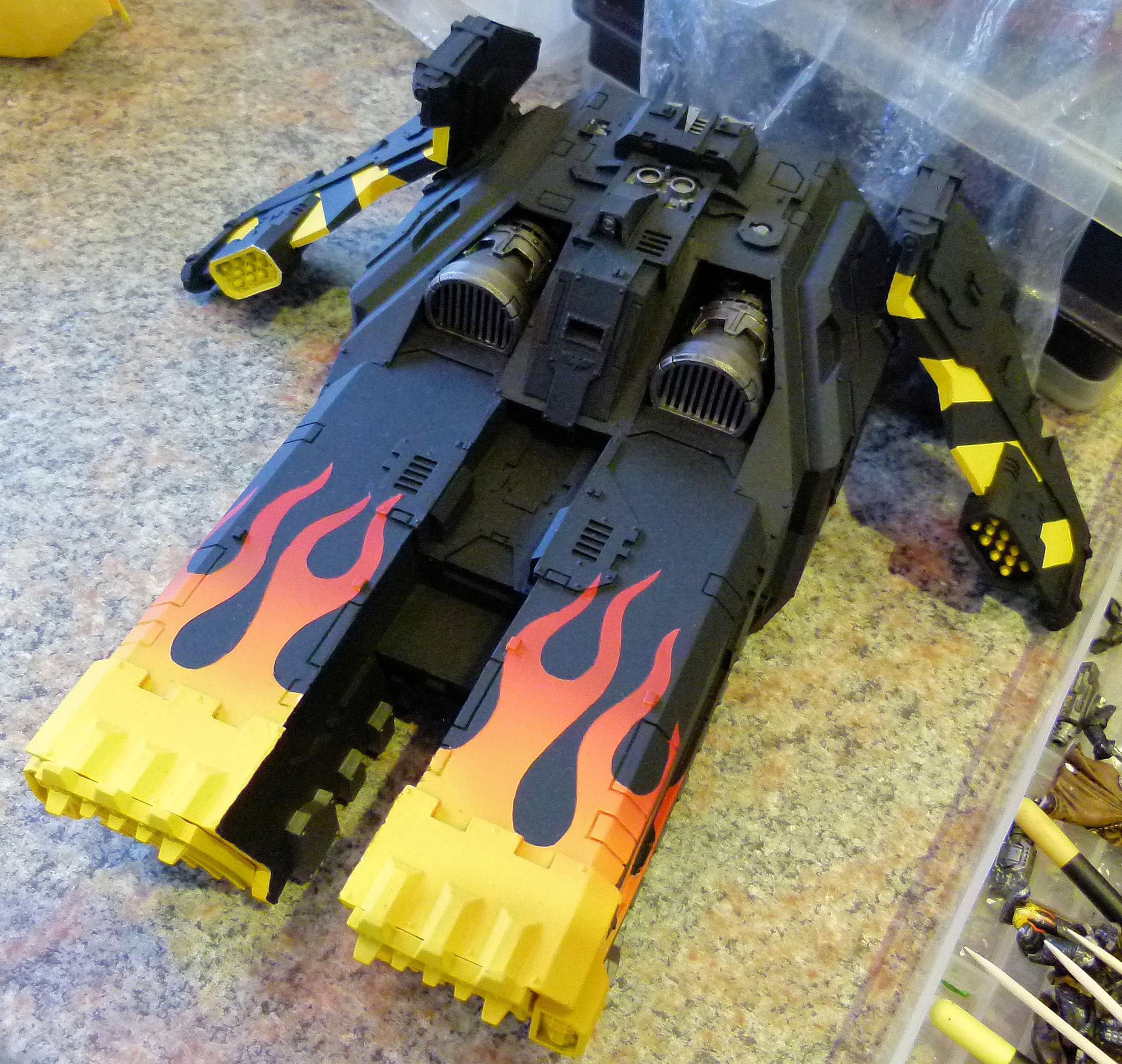 Legion of the Dead Caestus Assault Ram Top WIP