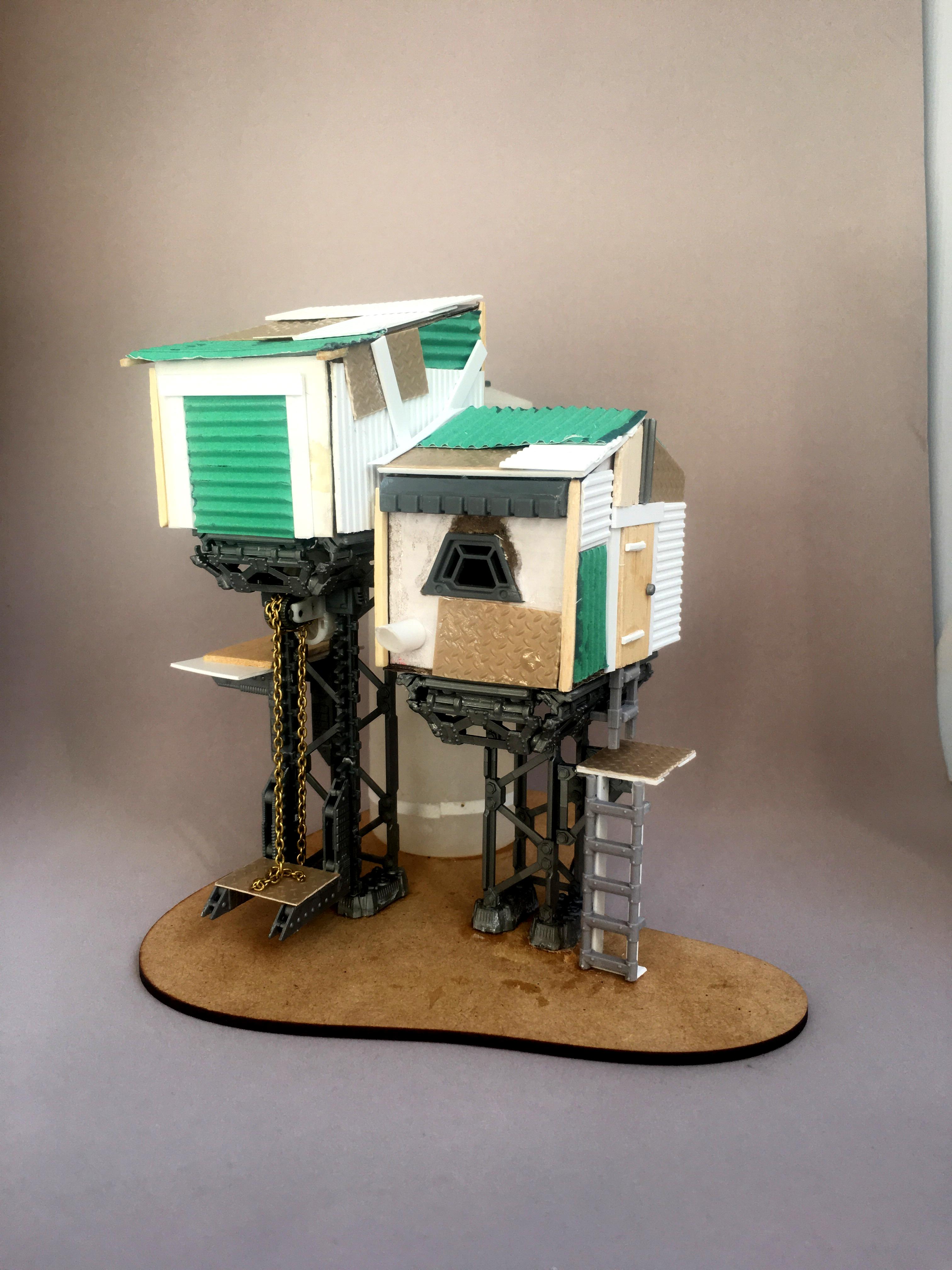 Necromunda, Scratch Building, Shanty Town