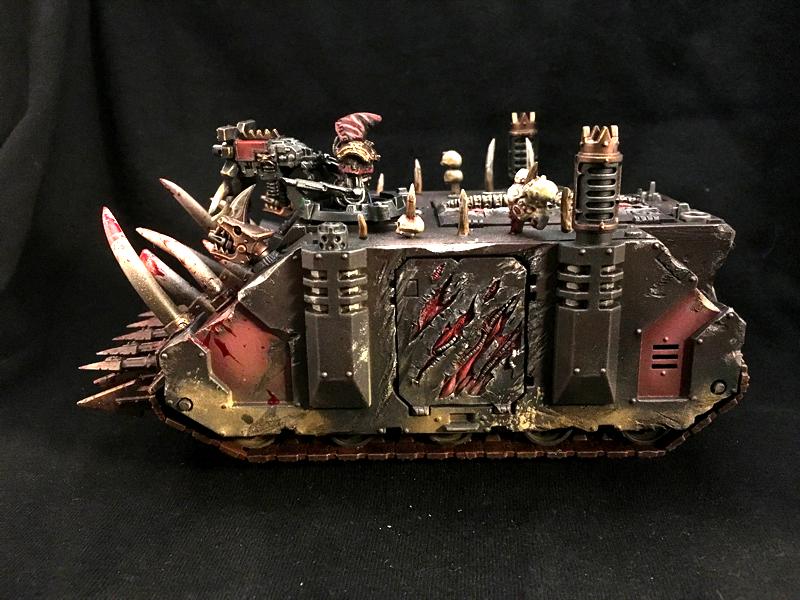 Chaos Space Marines, Heretic Astartes, Rhino, Warhammer 40,000