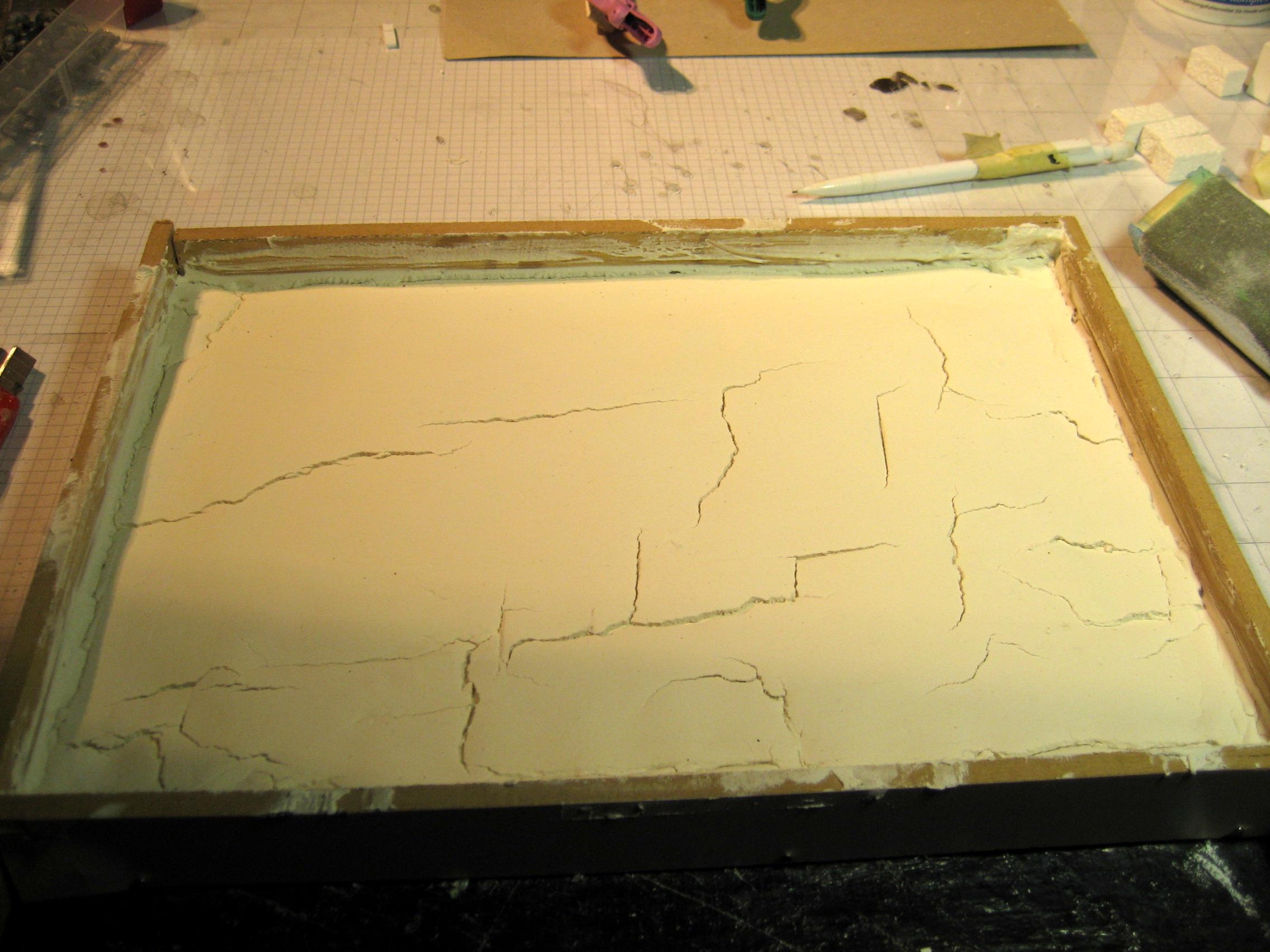 cracked