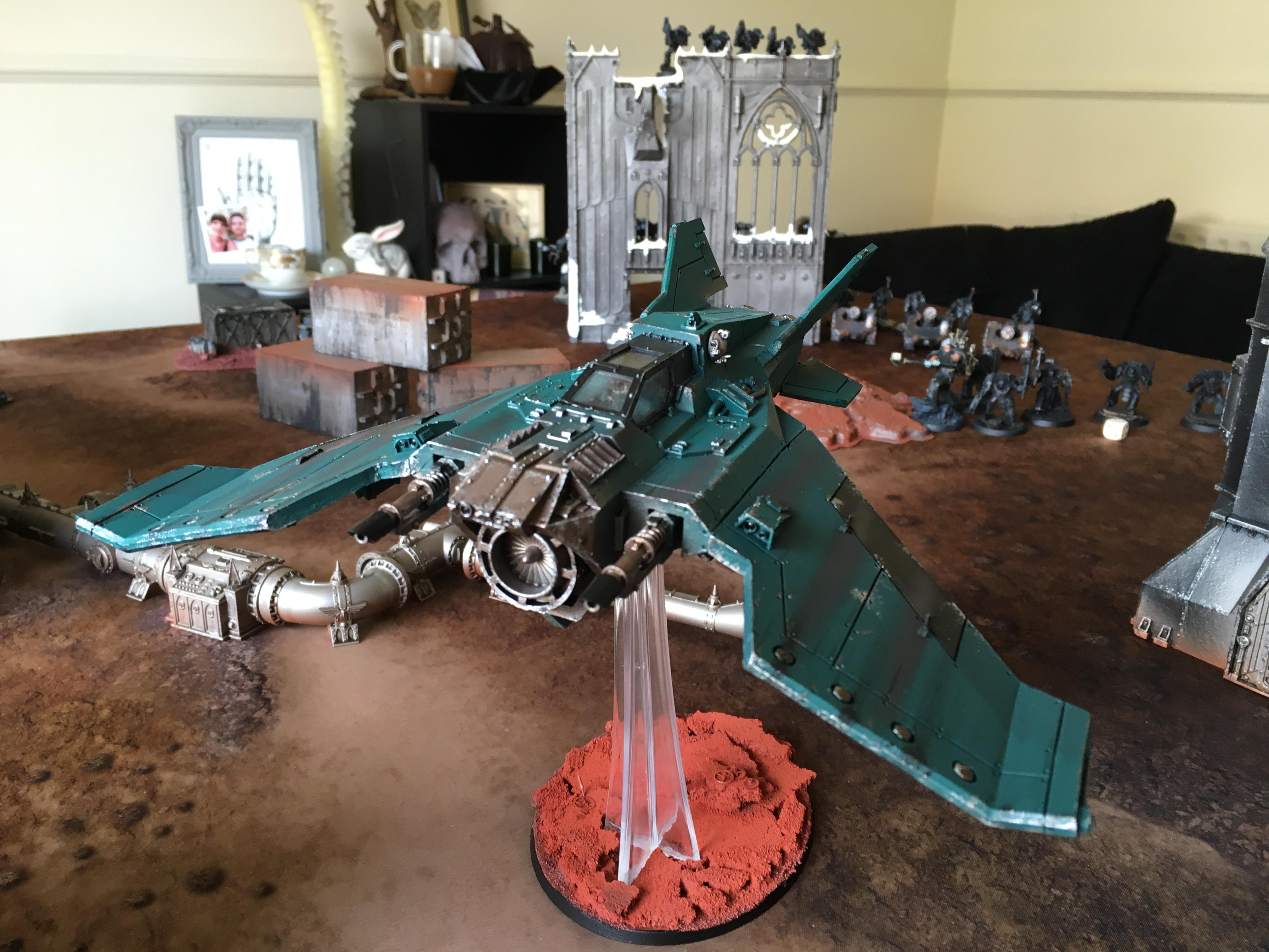 Flighter, Flyer, Forge World, Imperial Guard, Lightning