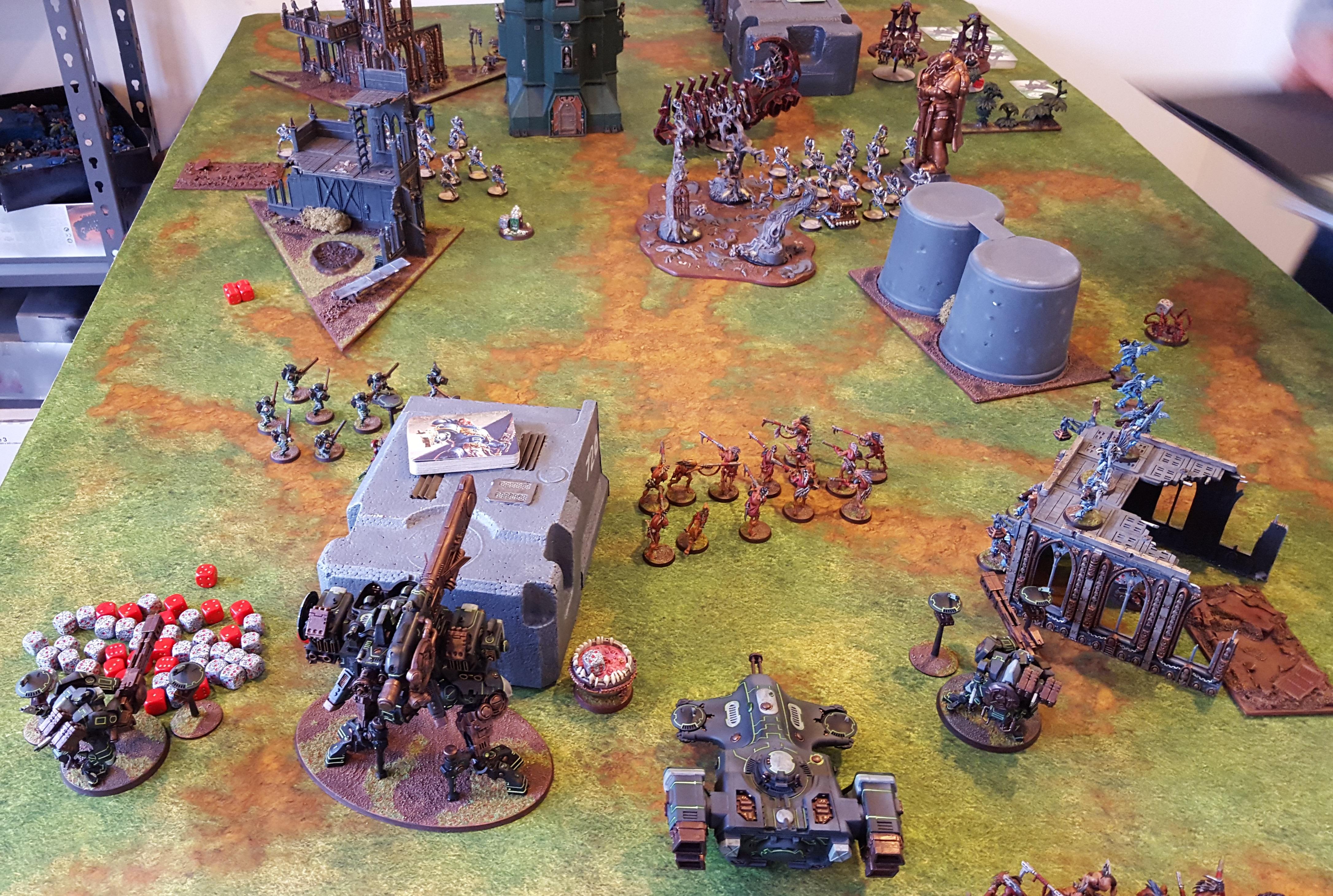 Tau vs Necron