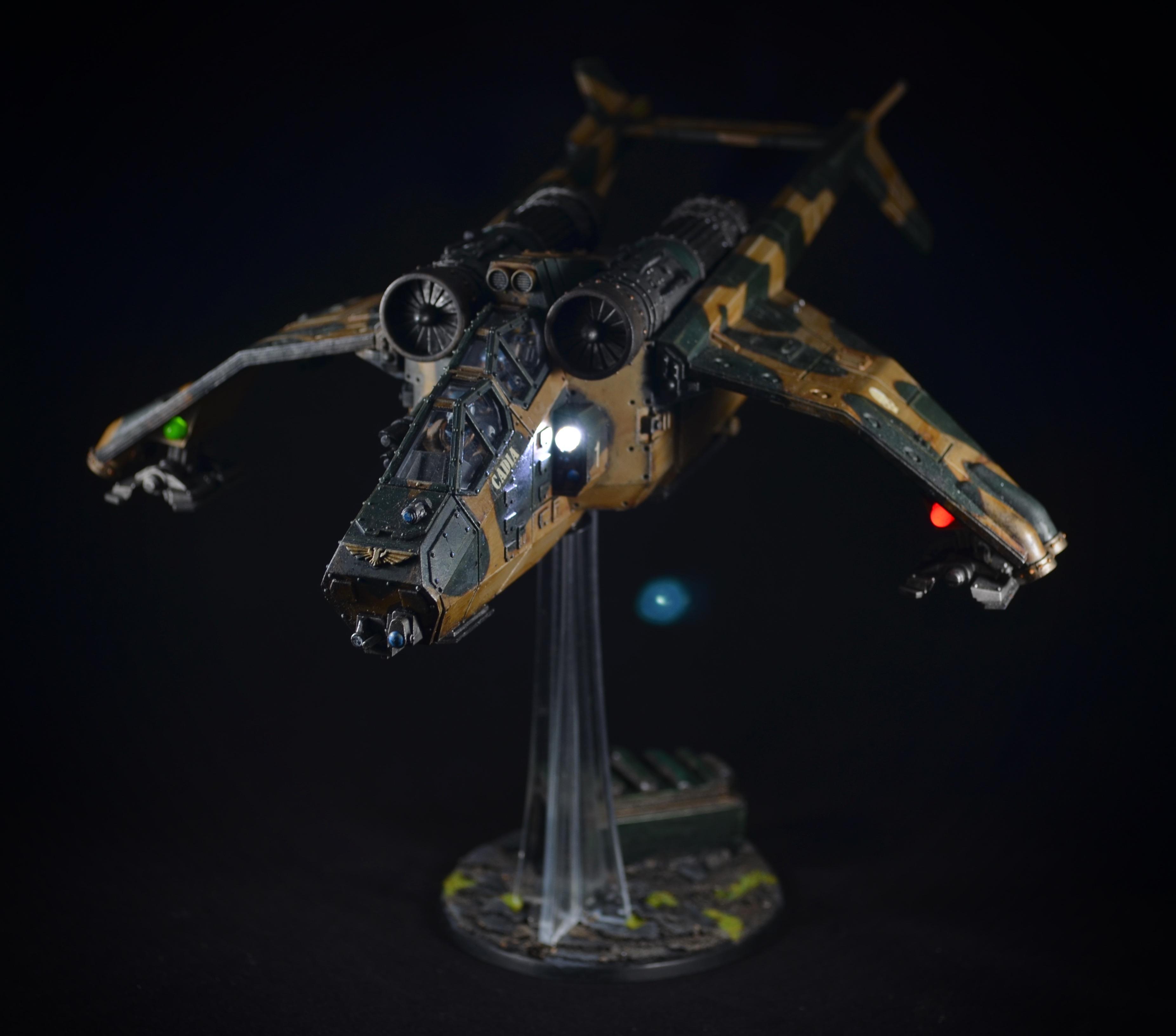 Astra, Conversion, Flyer, Imperial Guard, Lights, Valkyrie, Vendetta