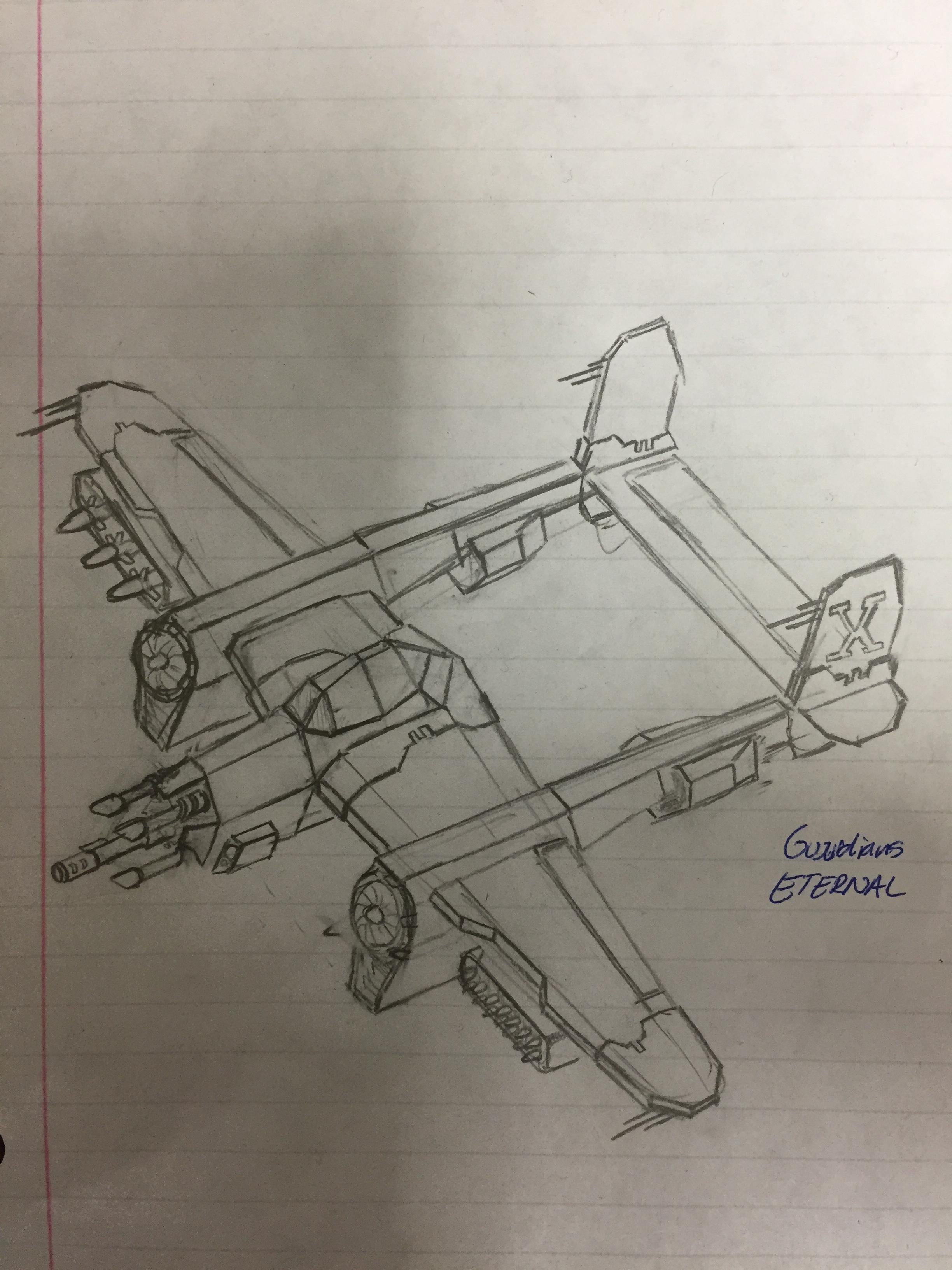 Concept, Conversion, Flyer, P-38, Work In Progress