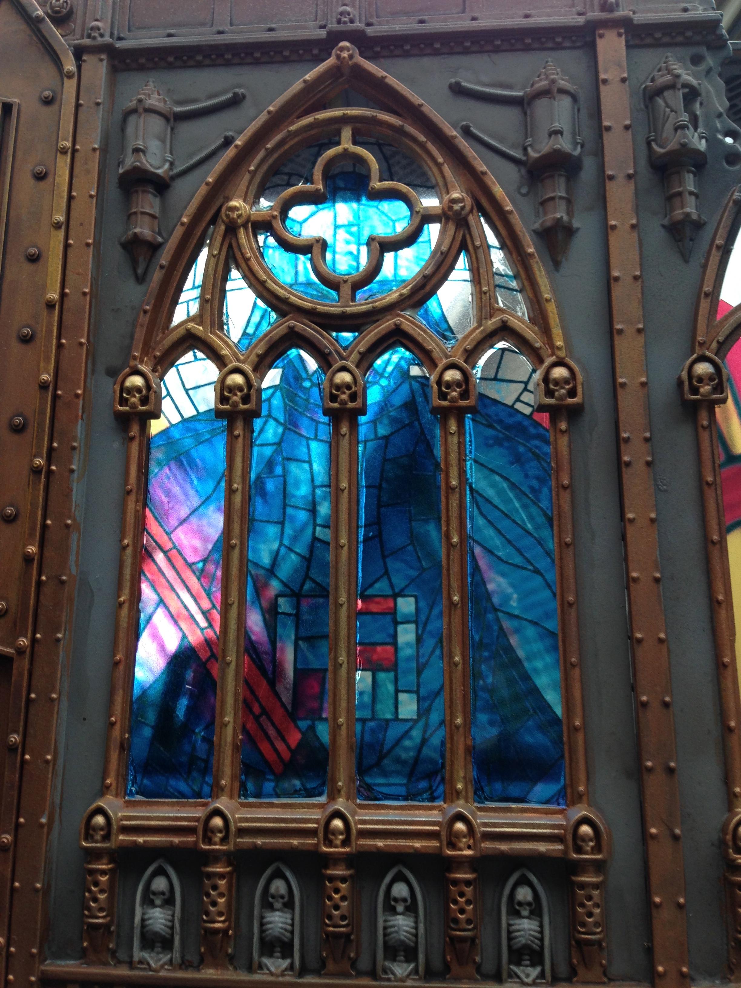 Warhammer stain glass