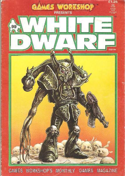Copyright Games Workshop, Cover, Retro Review, Rogue Trader, White Dwarf