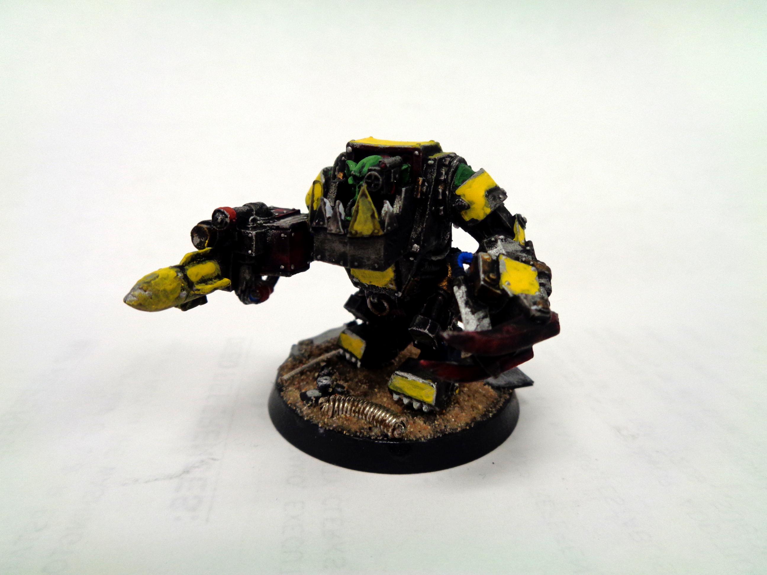 Bad Moons, Mega Armor, Nob, Orks, Yellow