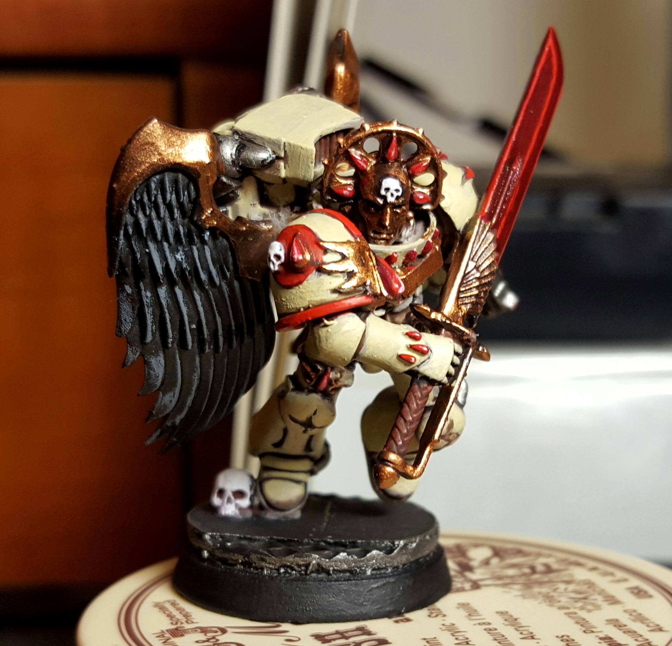 Blood Angels, Glaive Encarmine, Jump Pack, Sanguinary Guard, Winged