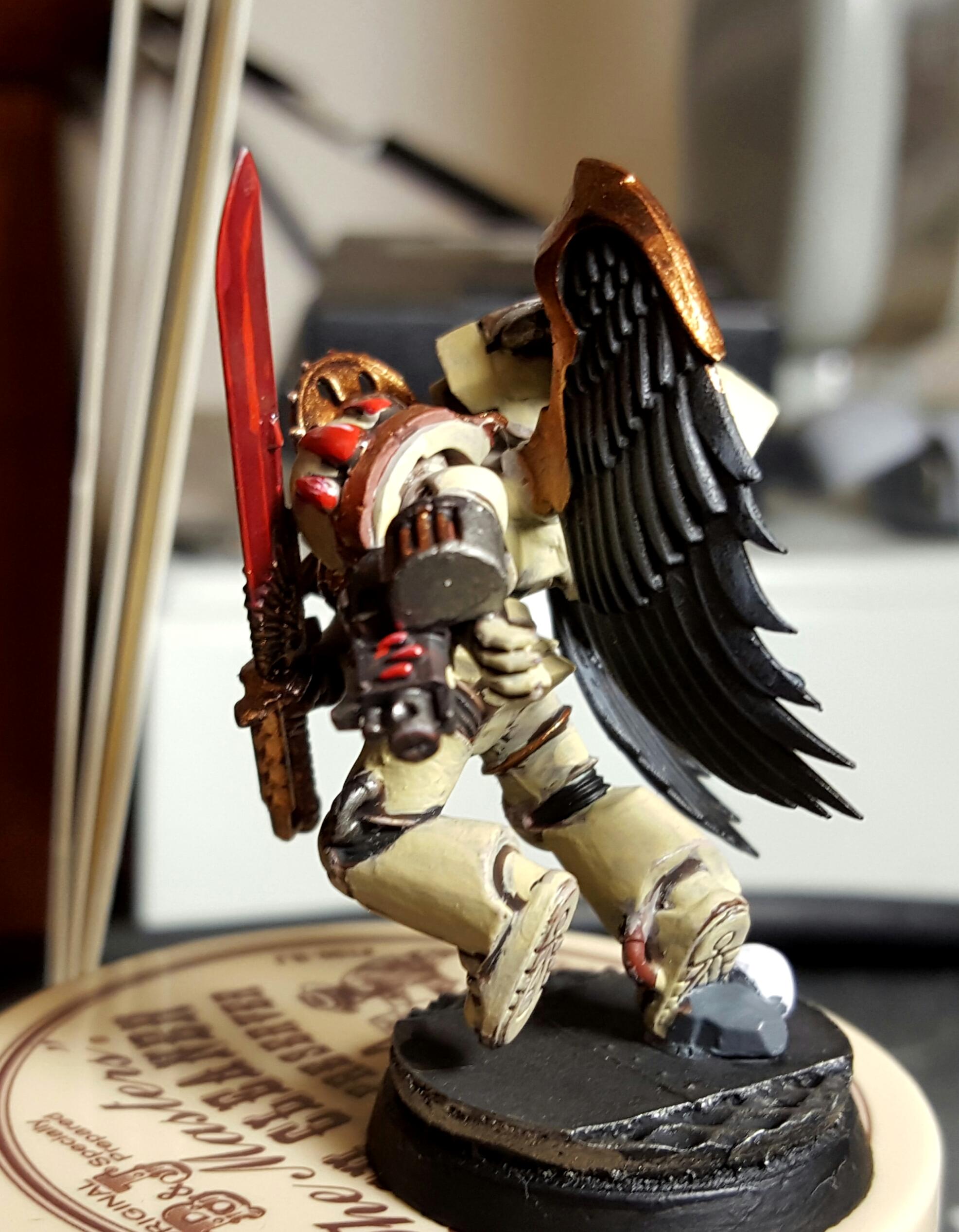 Blood Angels, Glaive Encarmine, Jump Pack, Sanguinary Guard, Winged