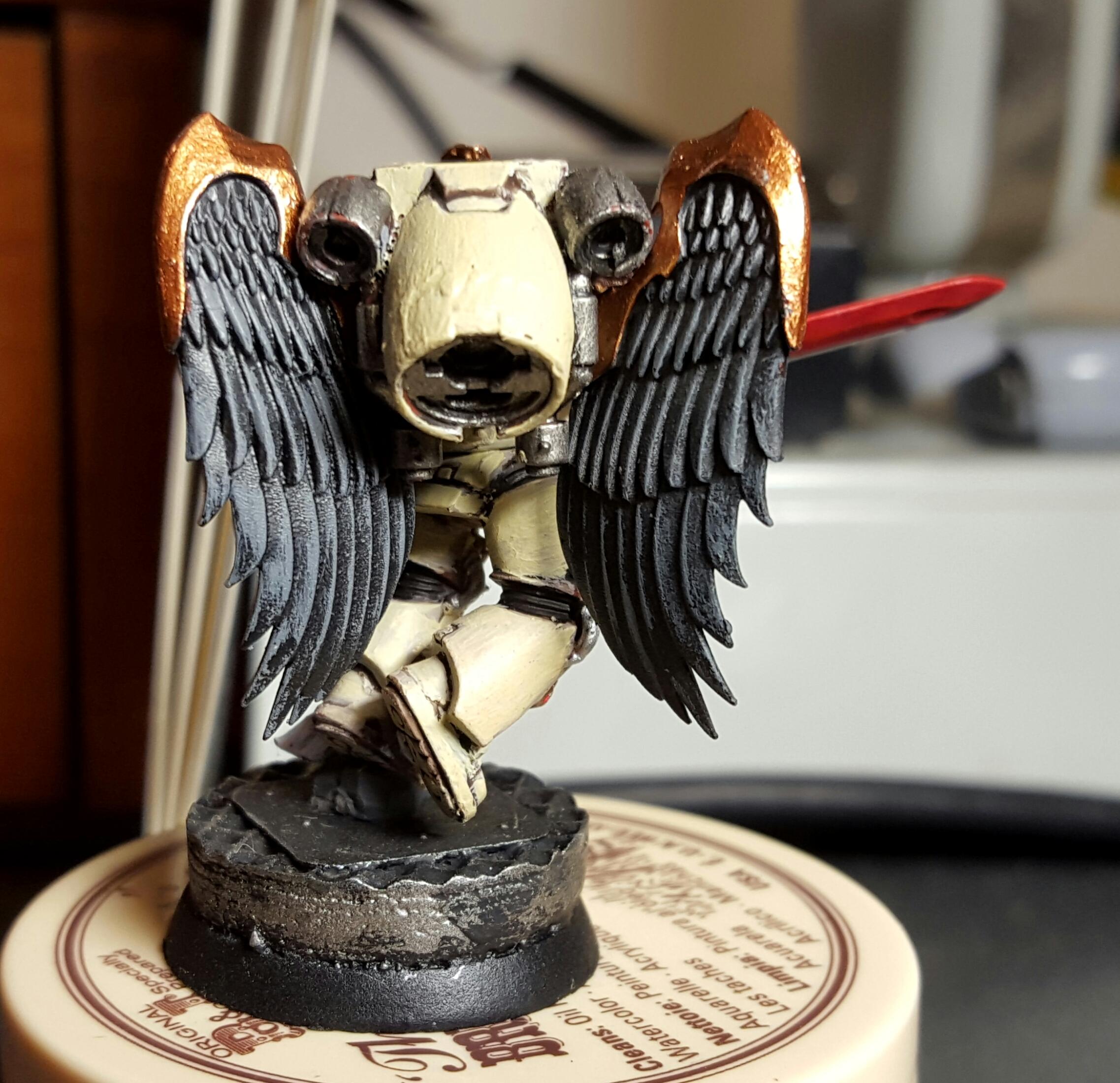 Blood Angels, Glaive Encarmine, Jump Pack, Sanguinary Guard, Winged