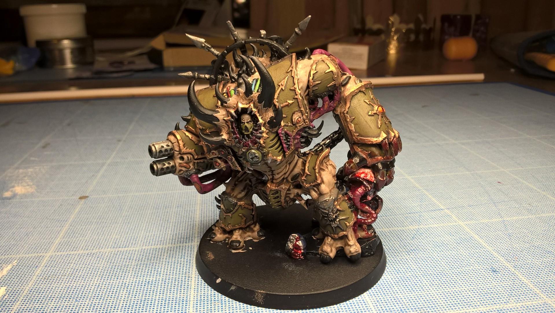 Chaos, Chaos Space Marines, Death Guard, Hellbrute, Sisyphus