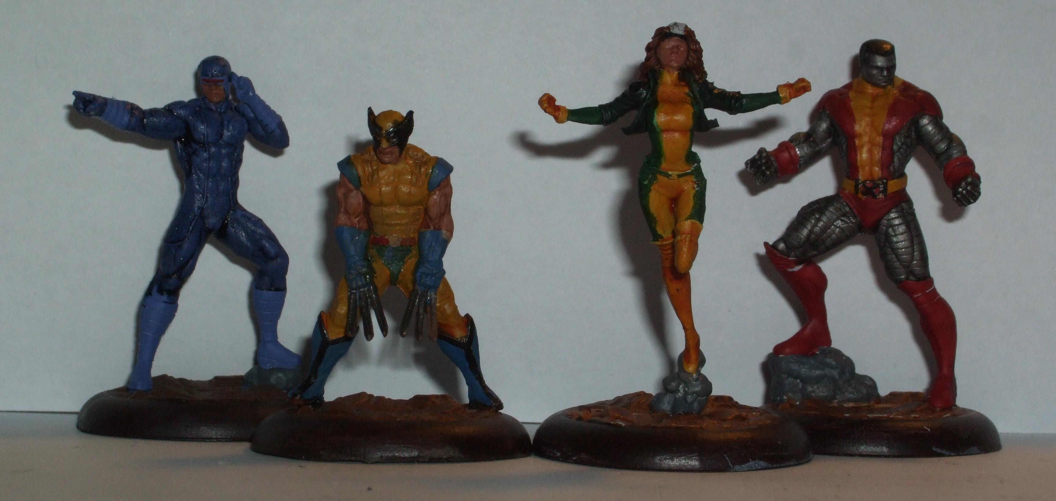 Avengers, Captain America, Iron Man, Thor, Wolverine, X-men