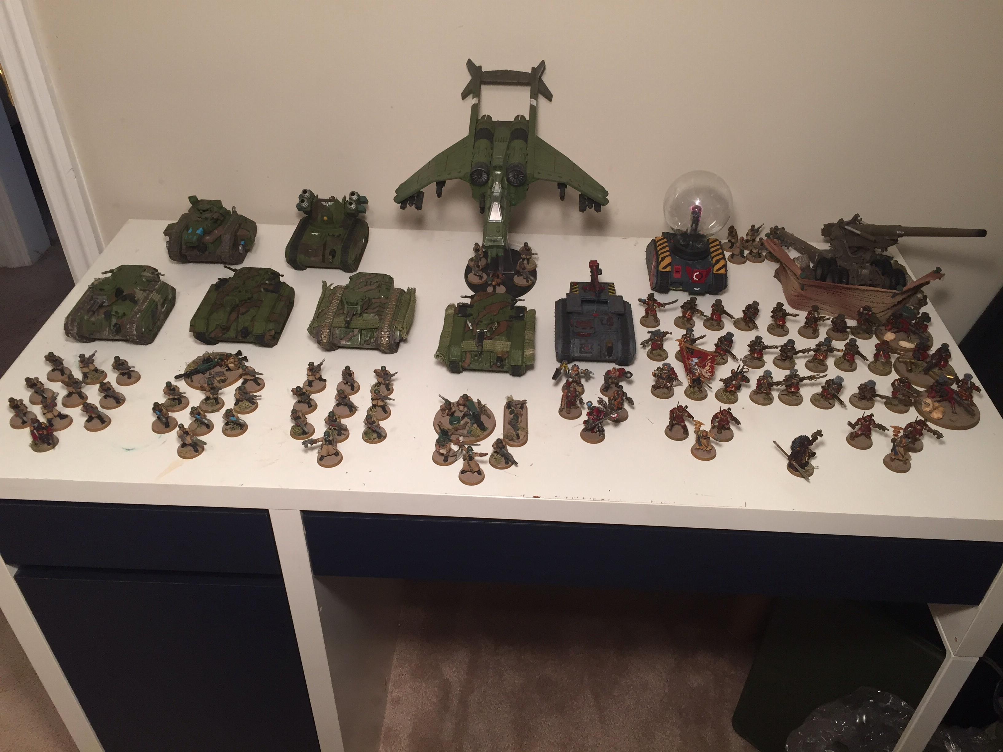Astra Militarum, Imperial Guard, Inquisition, Steel Legion, Vostroyan