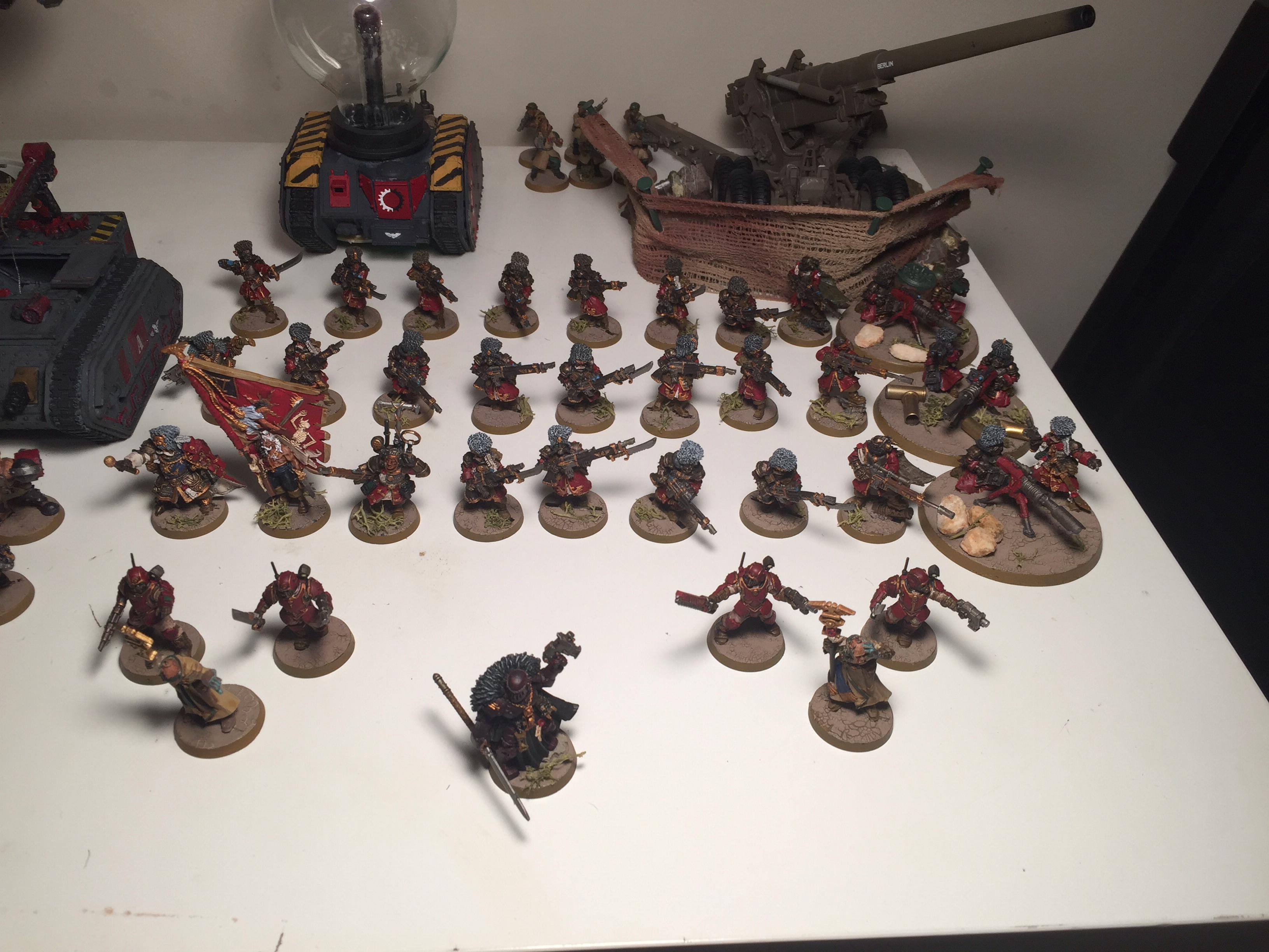 Astra Militarum, Imperial Guard, Inquisition, Steel Legion, Vostroyan