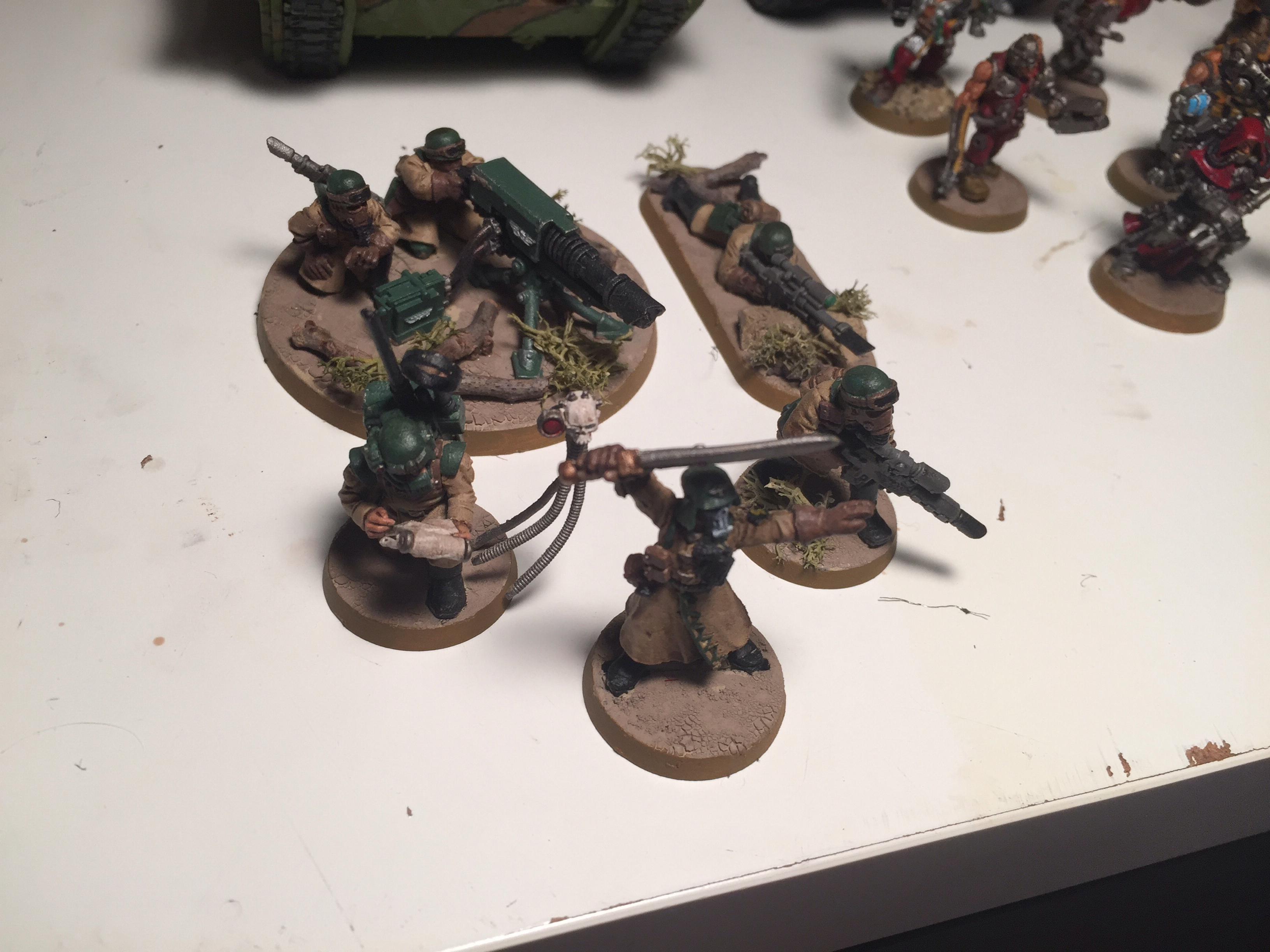 Astra Militarum, Conversion, Imperial Guard, Inquisition, Steel Legion, Vostroyan