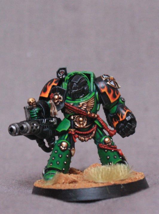Salamanders, Space Marines, Terminator Armor