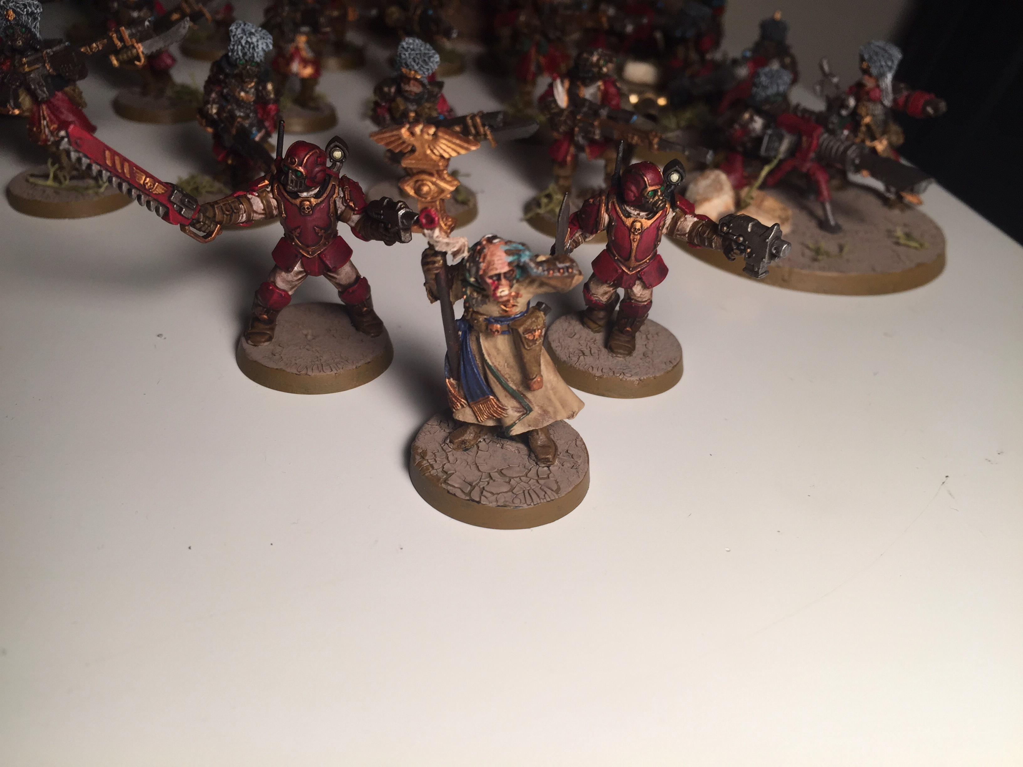 Astra Militarum, Henchmen, Imperial Guard, Inquisition, Psyker, Steel Legion, Tempestus, Vostroyan