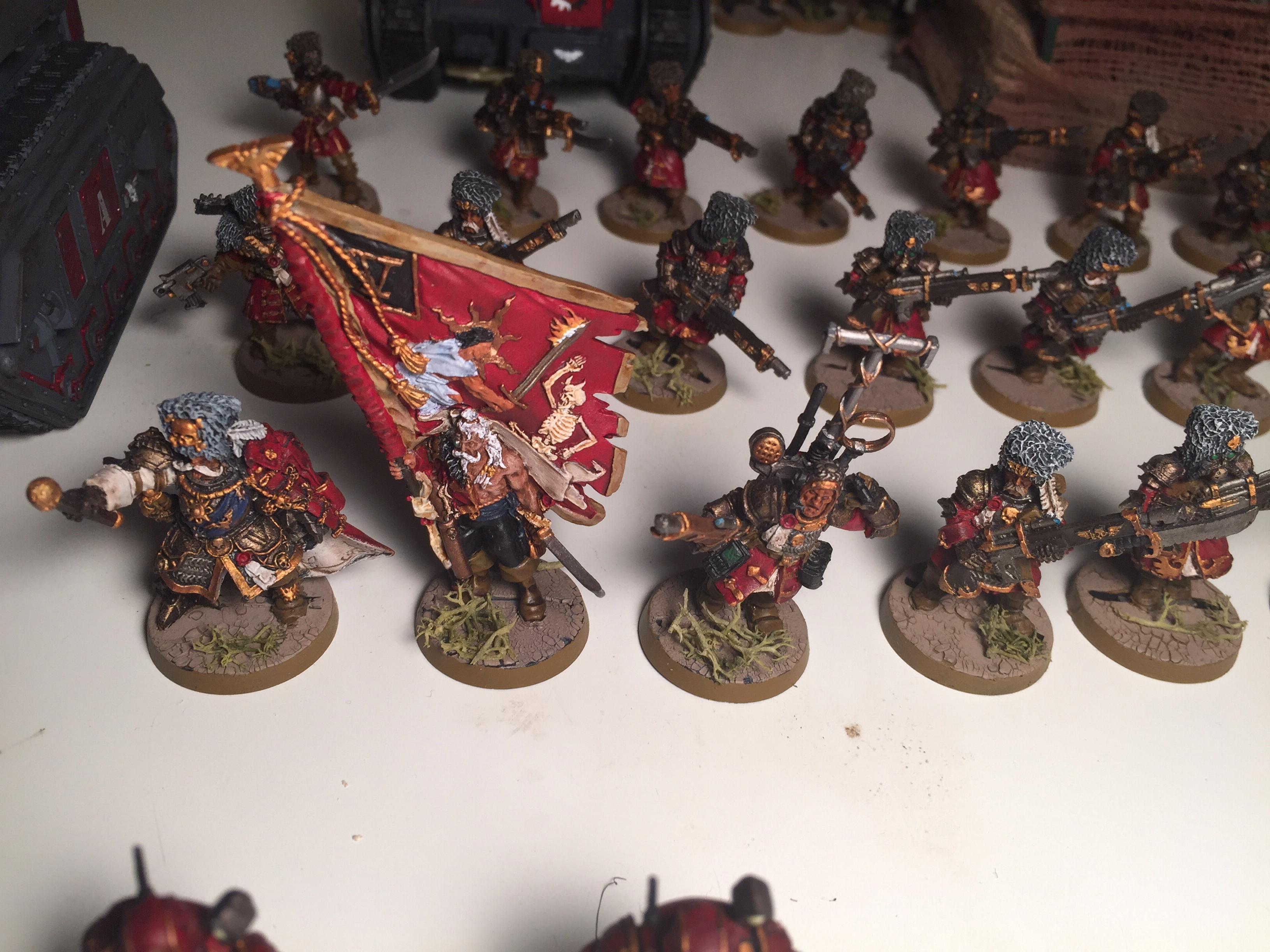 Astra Militarum, Imperial Guard, Inquisition, Steel Legion, Vostroyan