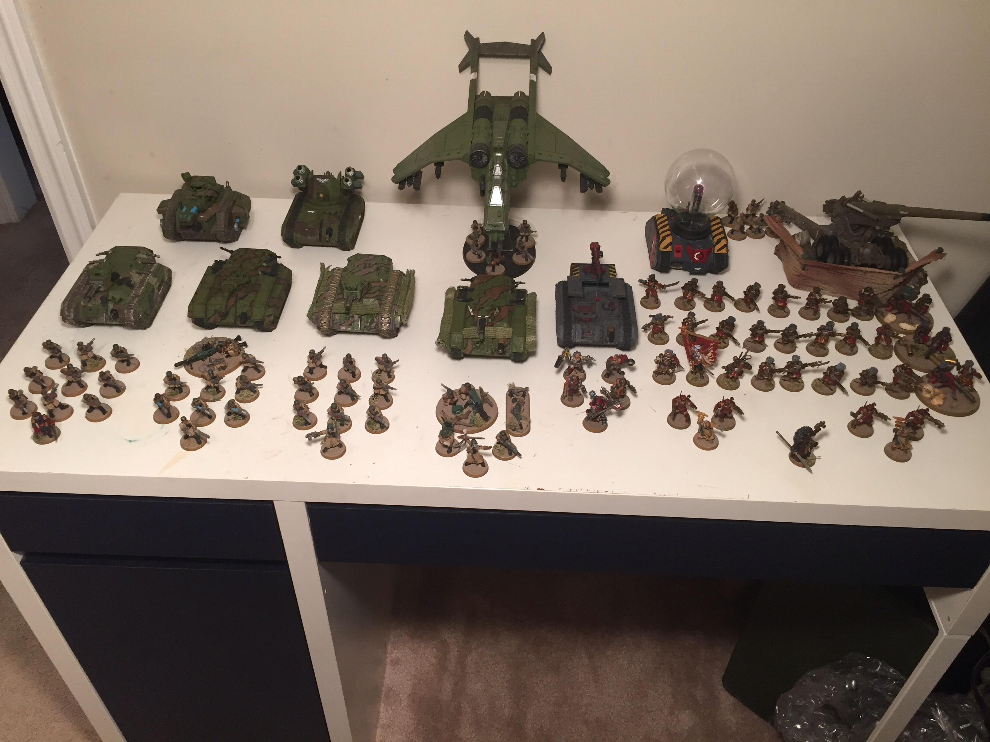 Astra Militarum, Imperial Guard, Inquisition, Steel Legion, Vostroyan