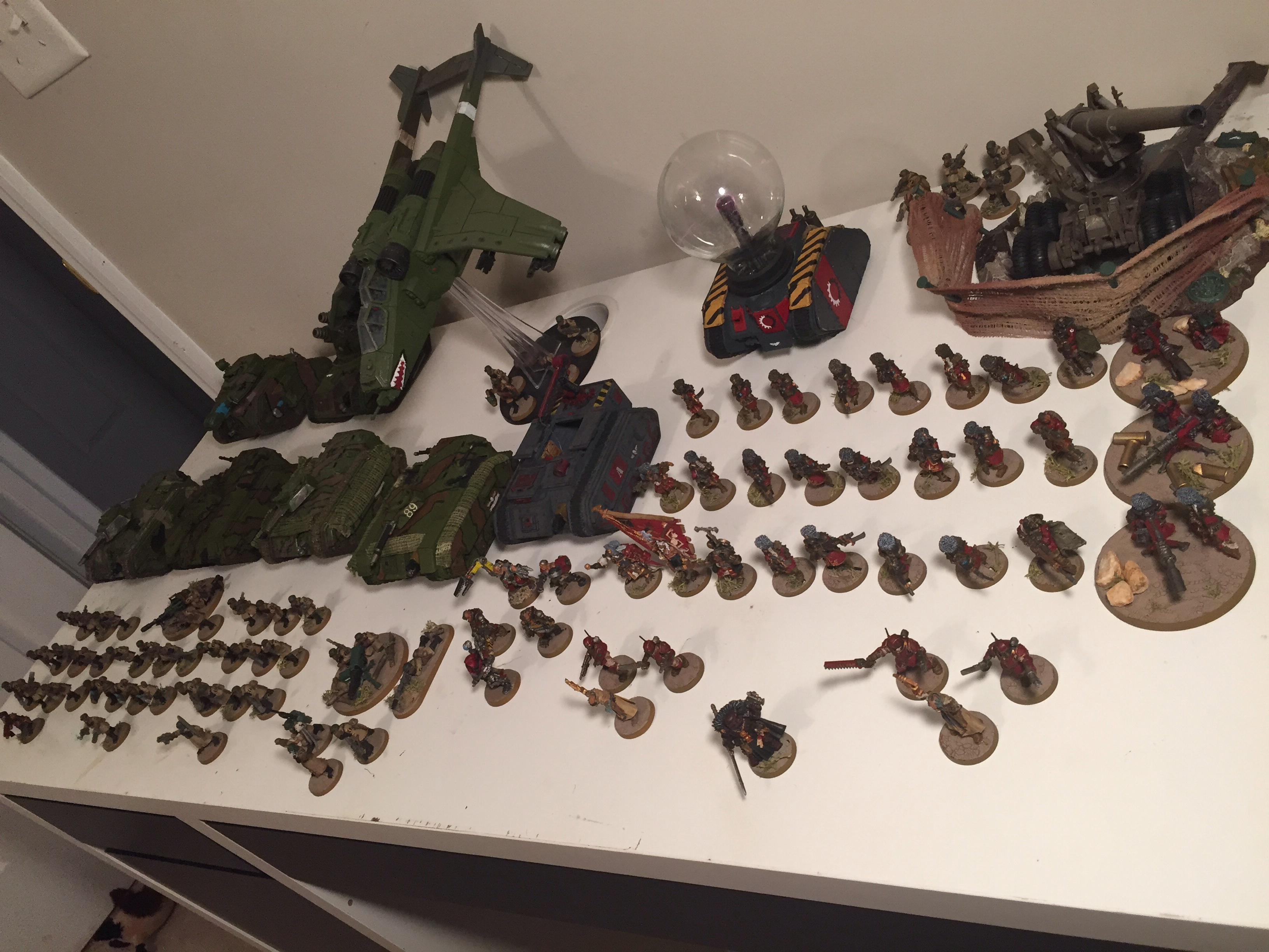 Astra Militarum, Imperial Guard, Inquisition, Steel Legion, Vostroyan