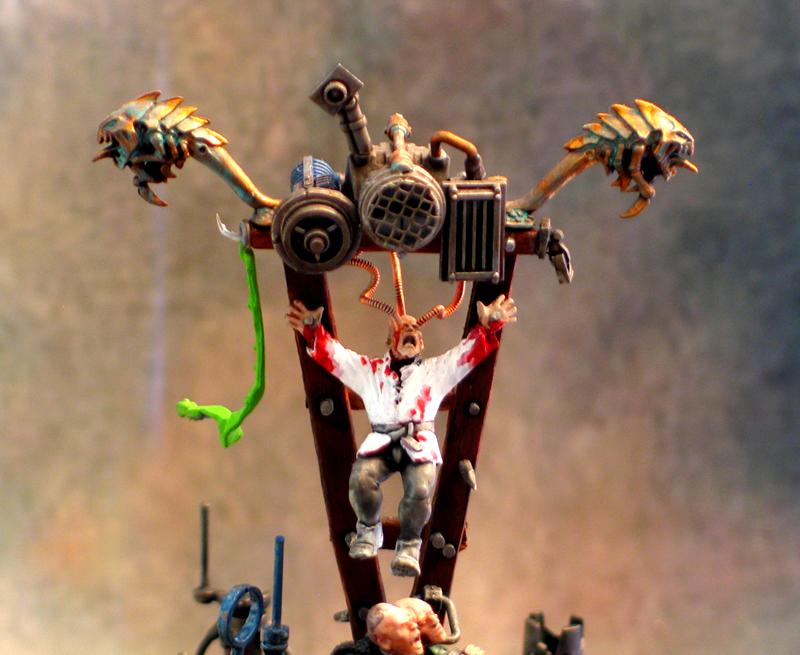 Conversion, Cult, Genestealer, Leman Russ, Loudspeaker, Prisoner, Torture